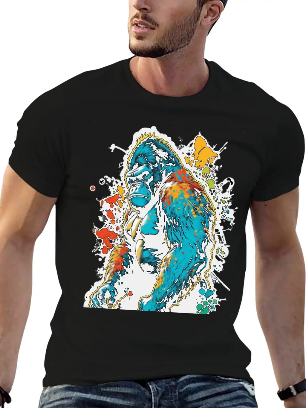 Gorilla Games Classic Cotton Tee – Unisex Comfort For Any Season