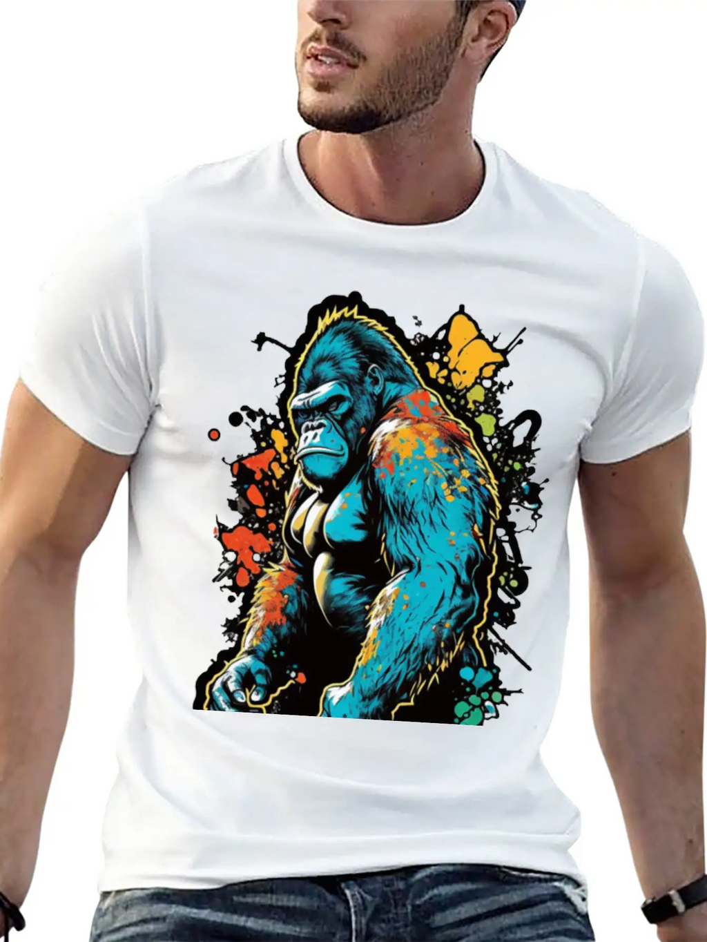Gorilla Games Classic Cotton Tee – Unisex Comfort For Any Season