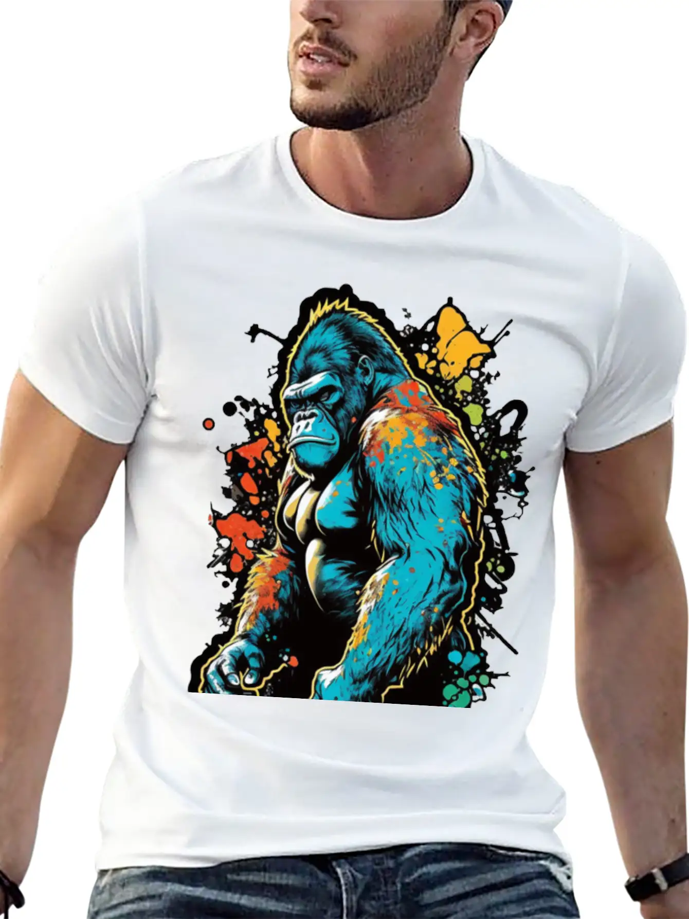Gorilla Games Classic Cotton Tee – Unisex Comfort For Any Season