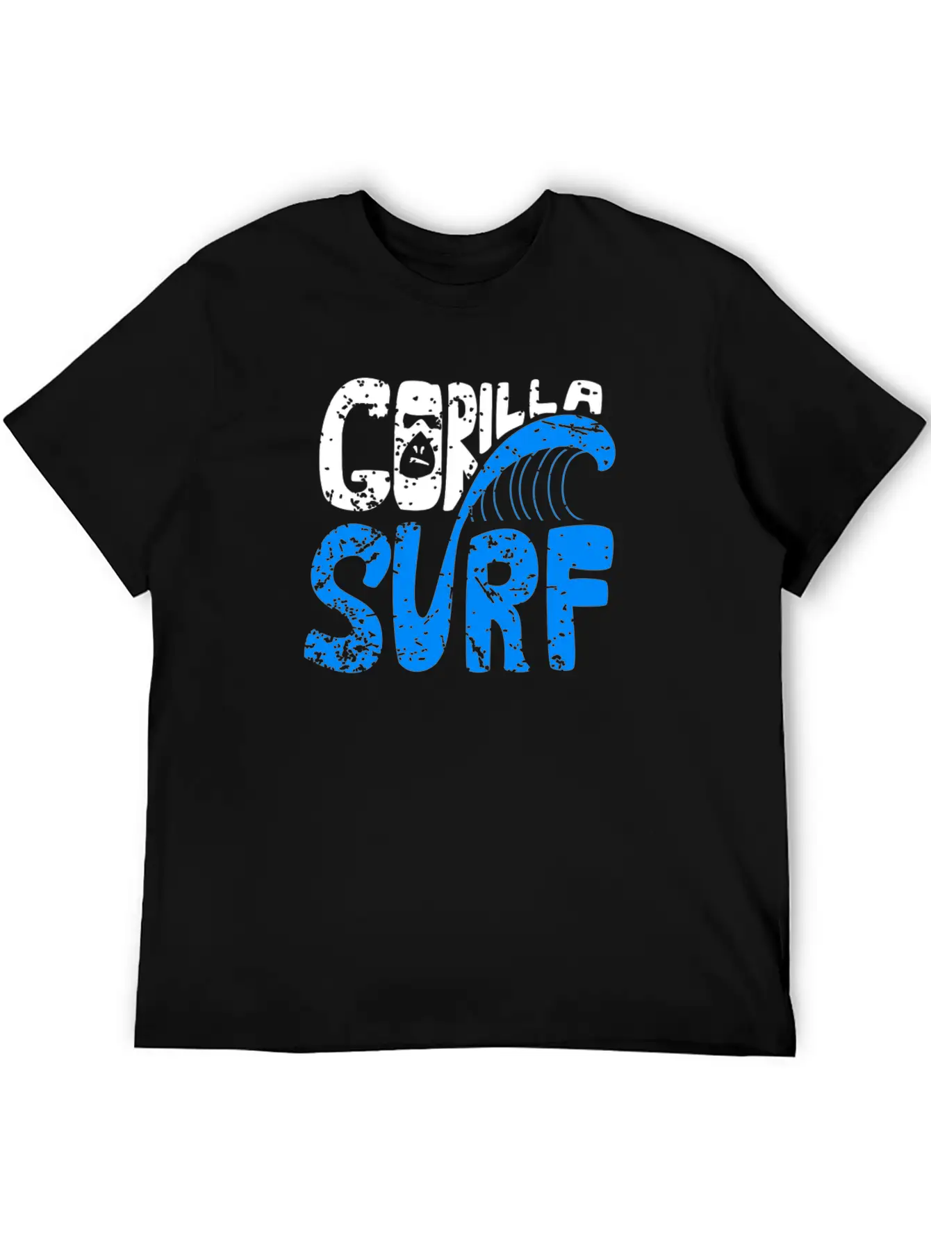 Gorilla Surf Stylish Everyday T-Shirt – Unisex Basic Cotton Tee