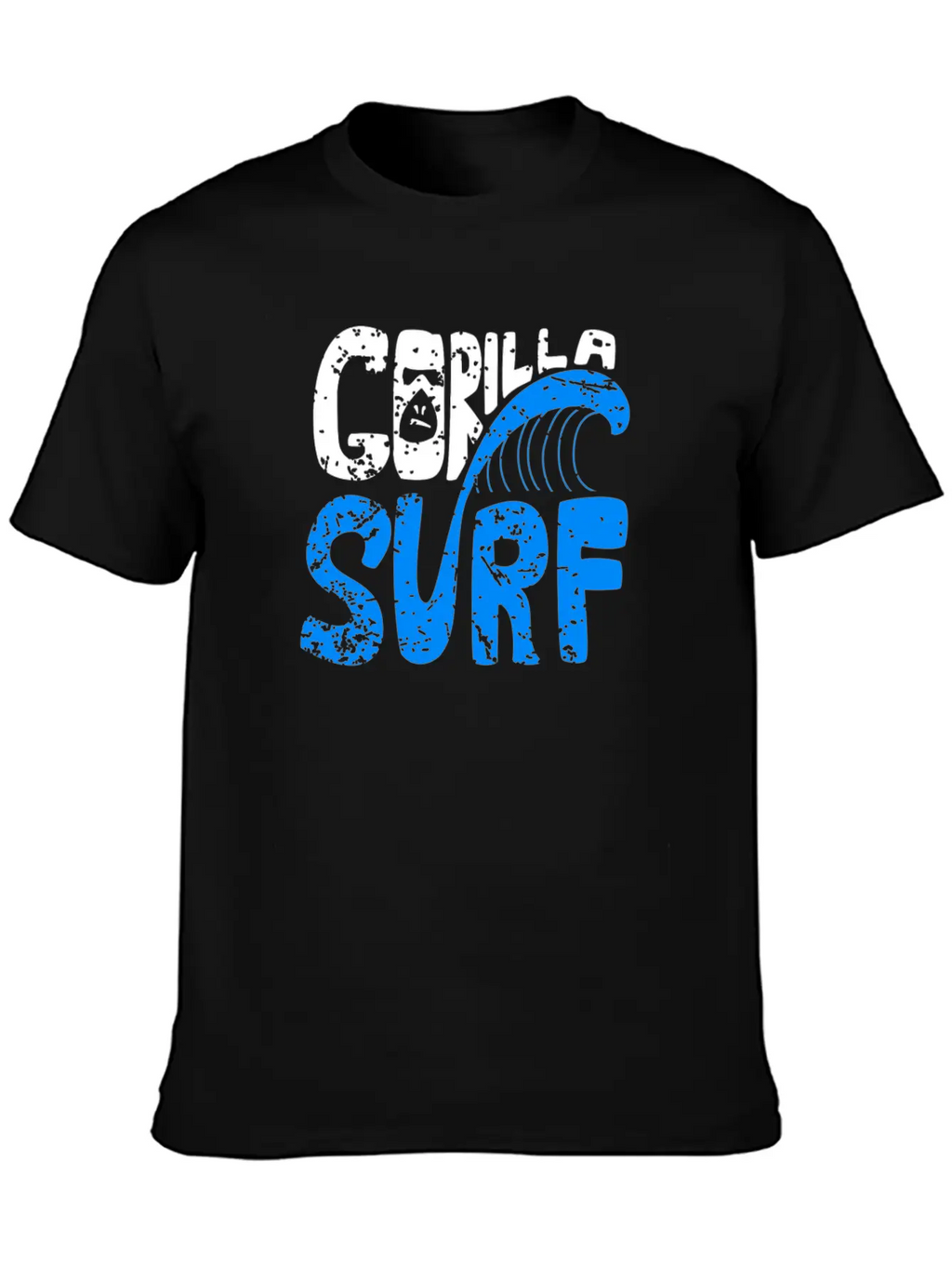 Gorilla Surf Stylish Everyday T-Shirt – Unisex Basic Cotton Tee