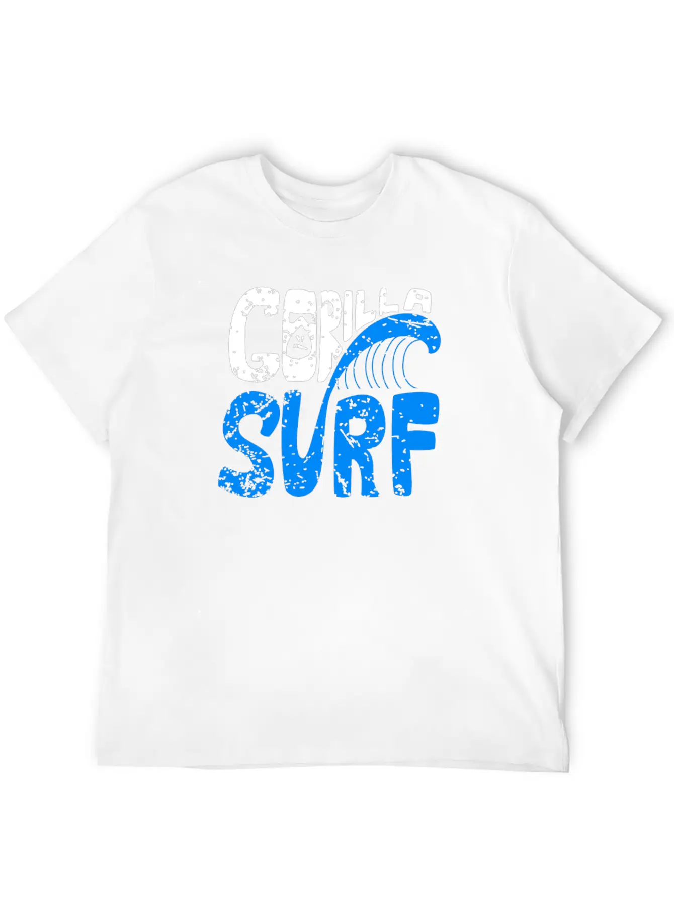 Gorilla Surf Stylish Everyday T-Shirt – Unisex Basic Cotton Tee