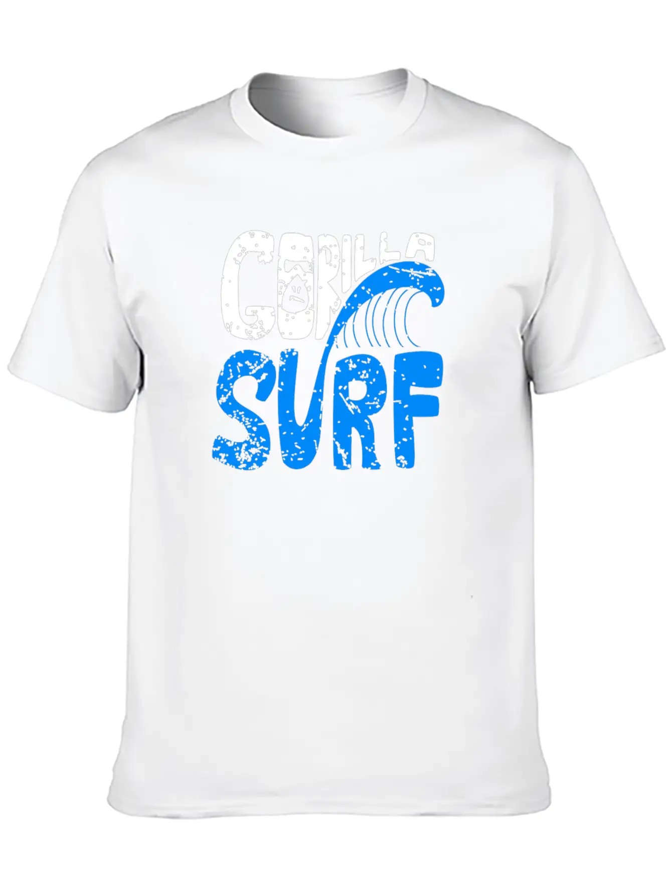Gorilla Surf Stylish Everyday T-Shirt – Unisex Basic Cotton Tee
