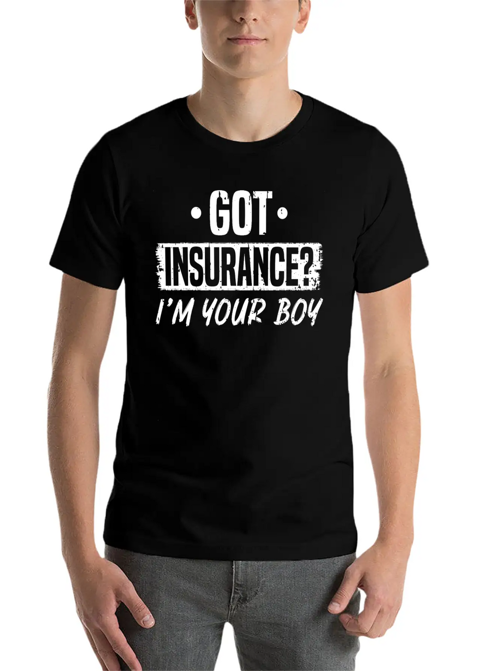 Got Insurance Boy Insurance Agent Timeless Short Sleeve Tee – Comfy And Minimalist Design