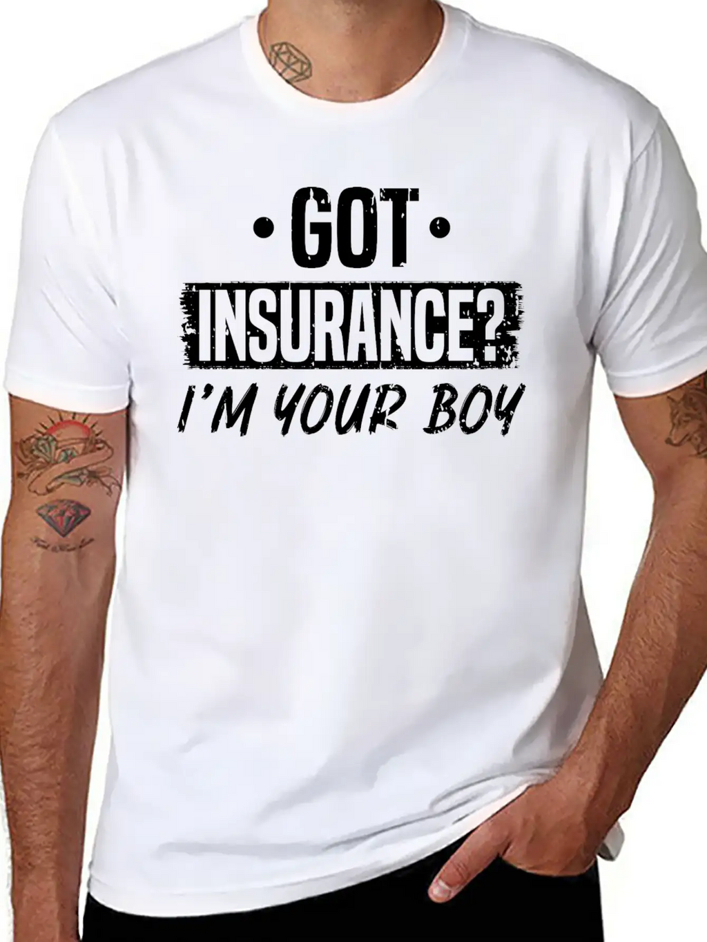 Got Insurance Boy Insurance Agent Timeless Short Sleeve Tee – Comfy And Minimalist Design