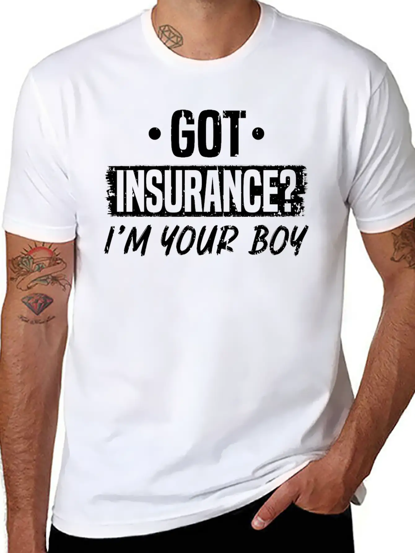 Got Insurance Boy Insurance Agent Timeless Short Sleeve Tee – Comfy And Minimalist Design