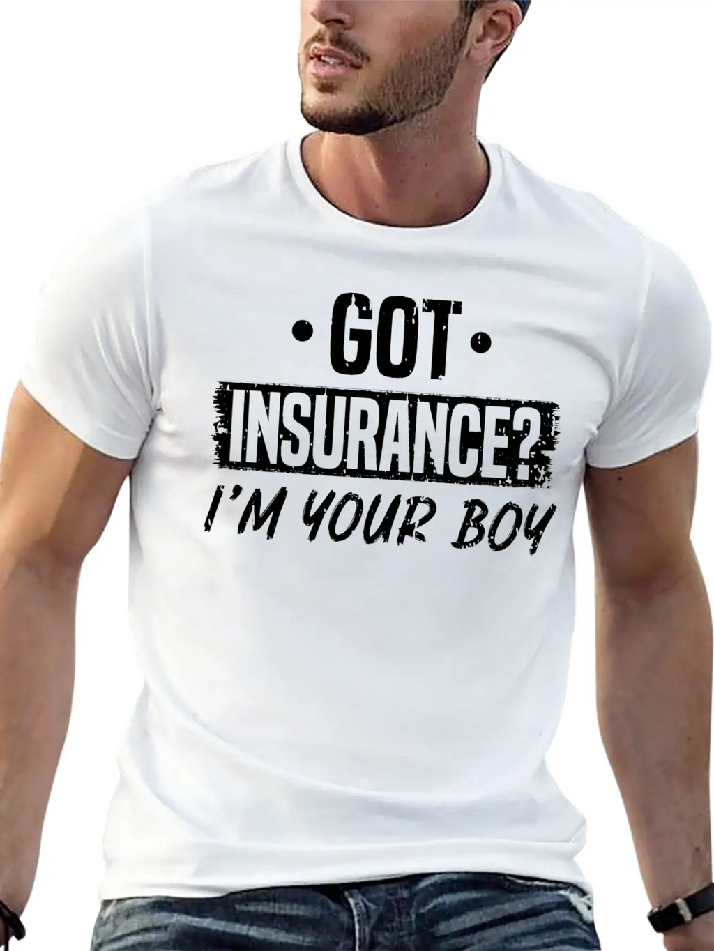 Got Insurance Boy Insurance Agent Timeless Short Sleeve Tee – Comfy And Minimalist Design