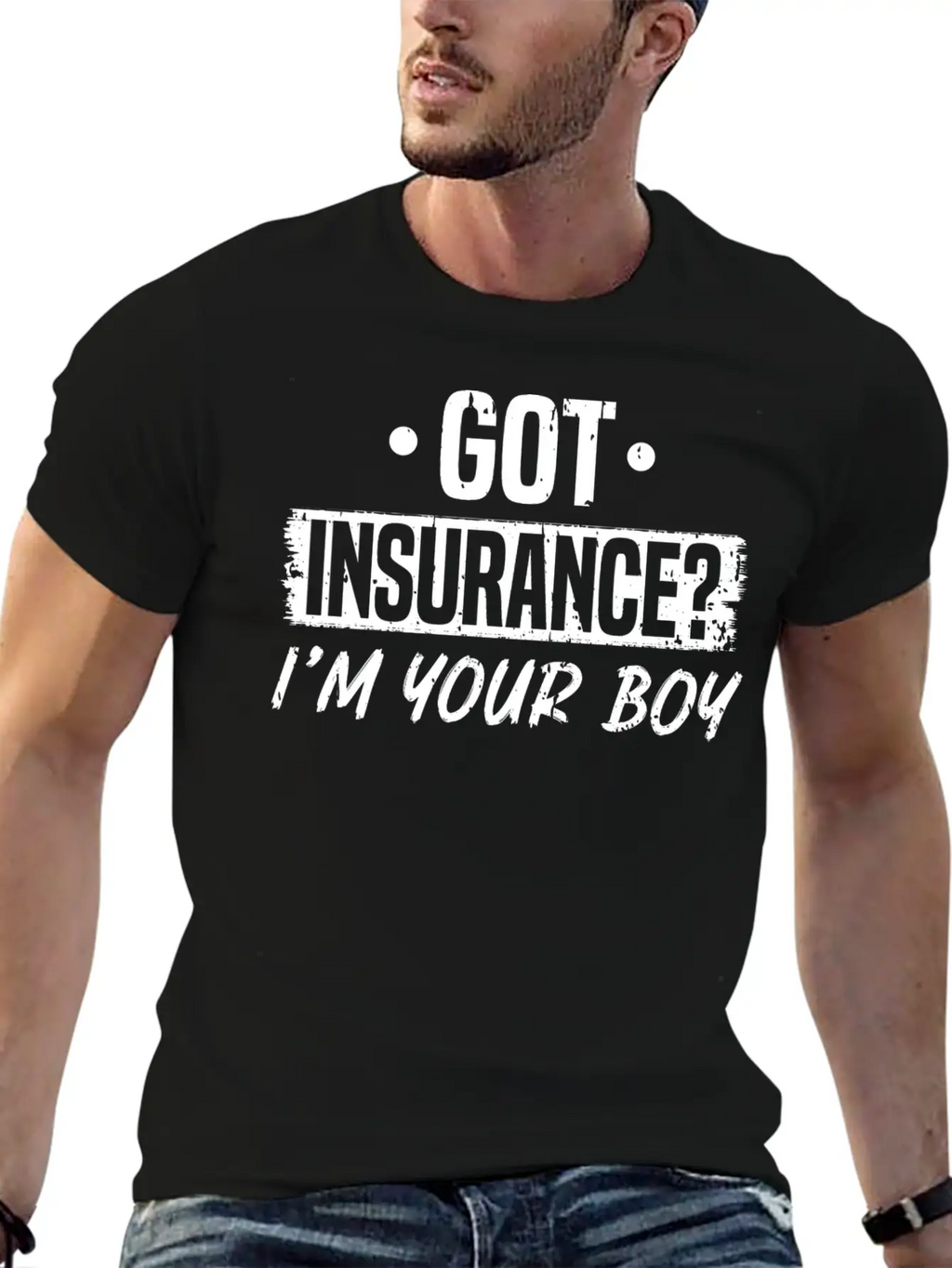 Got Insurance Boy Insurance Agent Timeless Short Sleeve Tee – Comfy And Minimalist Design