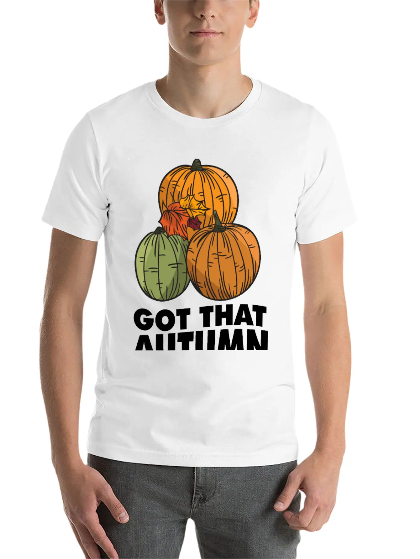Got That Autumn Fever Unisex Casual T-Shirt – Clean Design For Daily Comfort