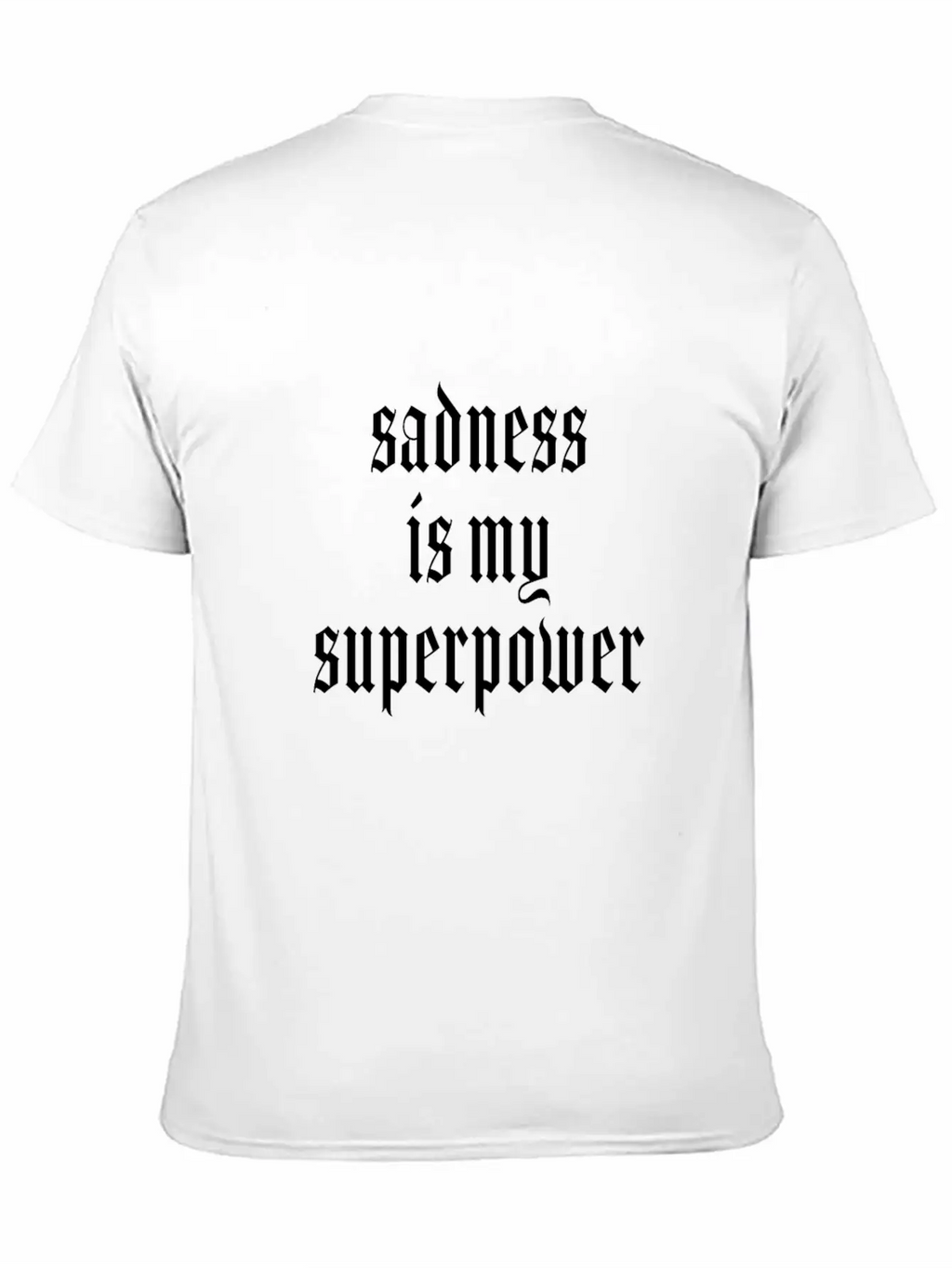 Gothic Aesthetic Soft Grunge Goth Black Dark Essential Cotton Tee For Daily Outfits – Unisex Style