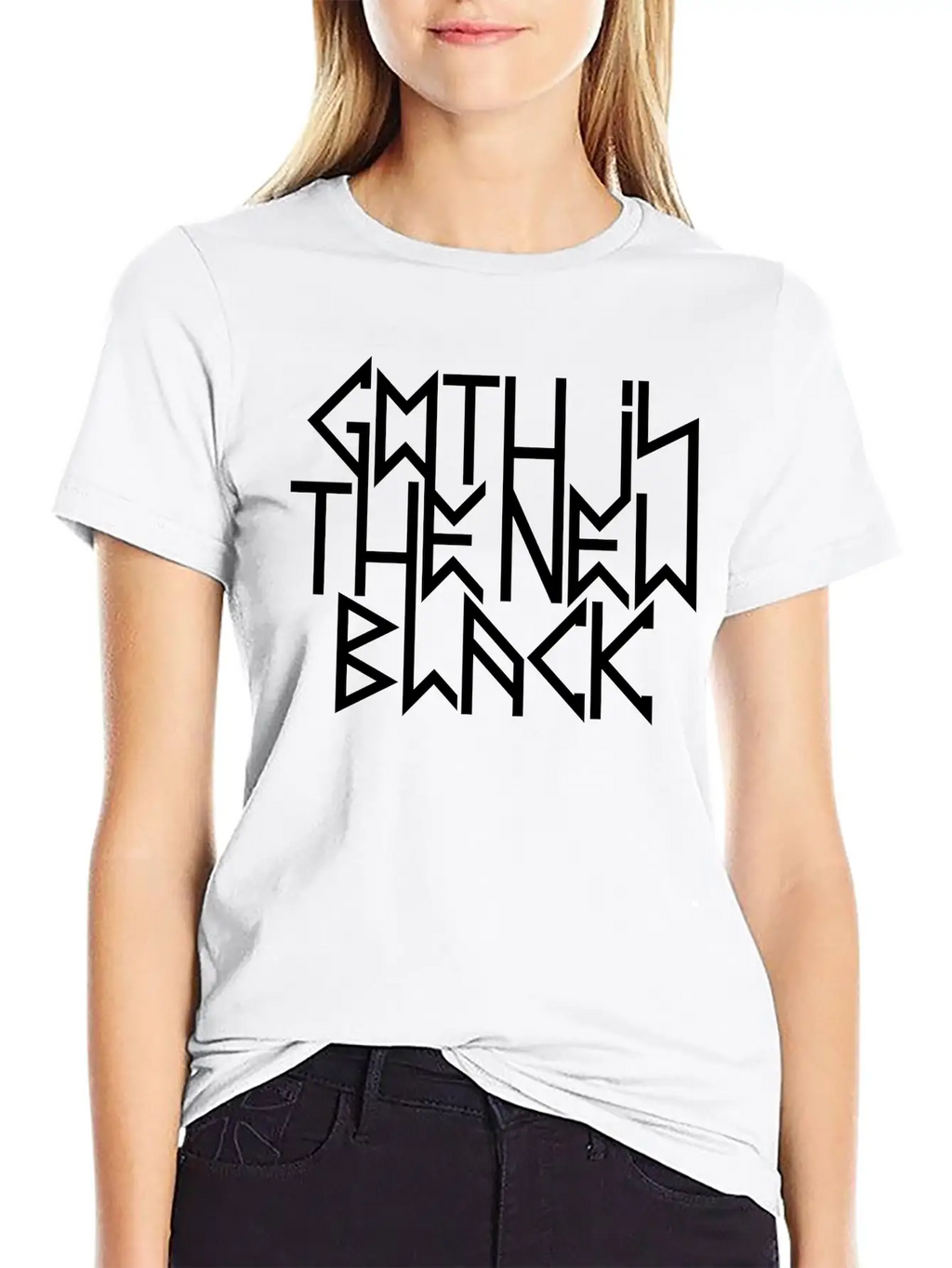 Gothic New Black 2 Breathable Soft Cotton T-Shirt – Timeless Casual Look