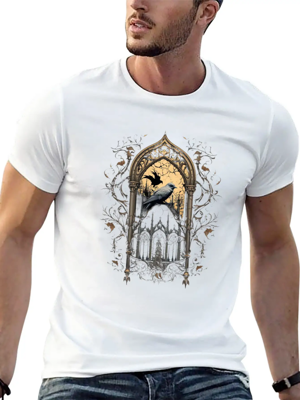 Gothic Occult Satan Gothic Black Scene Wicca Unisex Casual T-Shirt – Clean Design For Daily Comfort