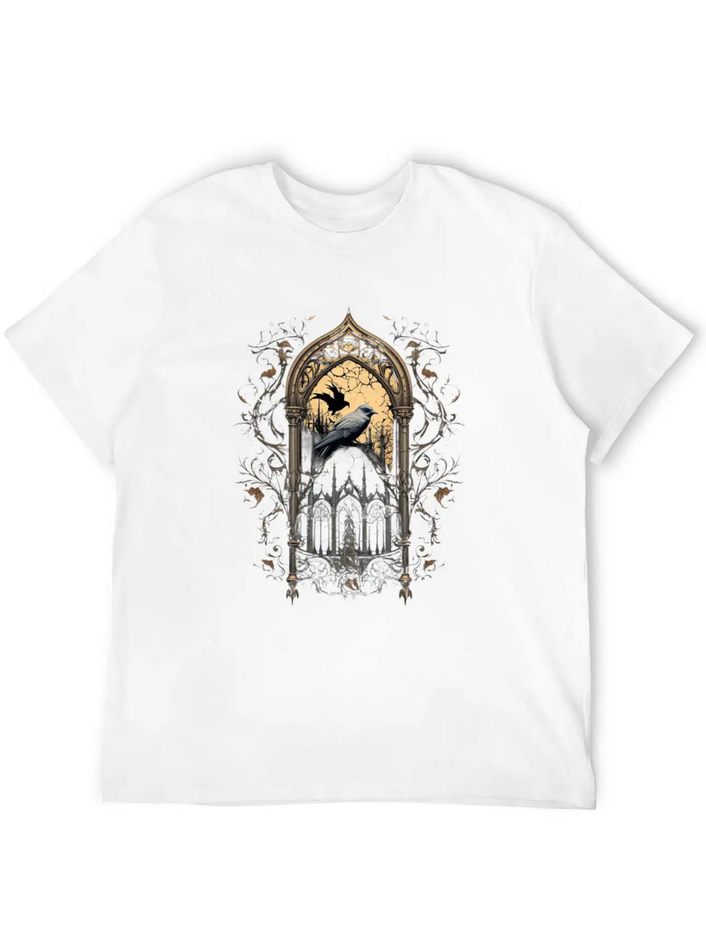 Gothic Occult Satan Gothic Black Scene Wicca Unisex Casual T-Shirt – Clean Design For Daily Comfort