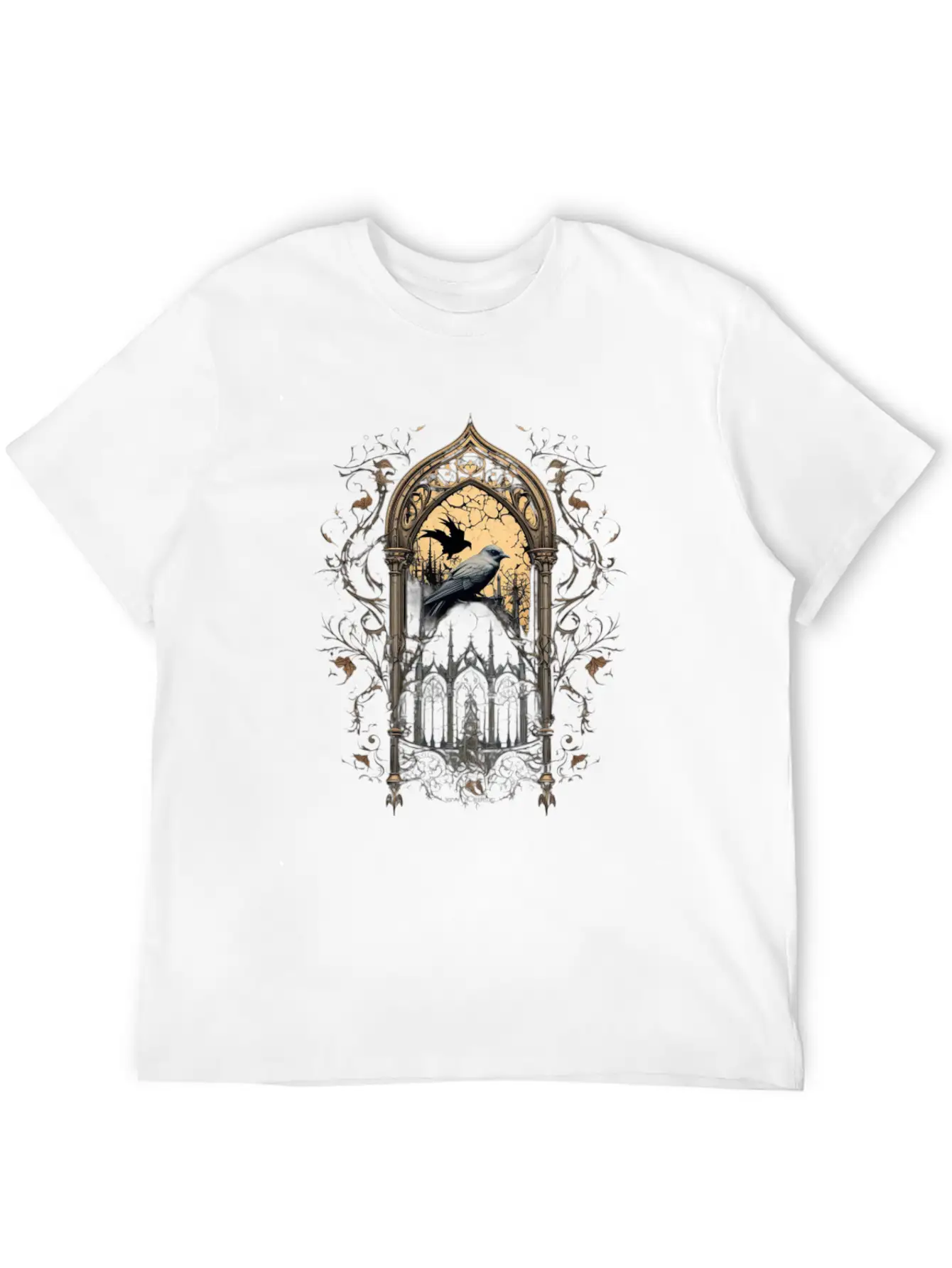 Gothic Occult Satan Gothic Black Scene Wicca Unisex Casual T-Shirt – Clean Design For Daily Comfort