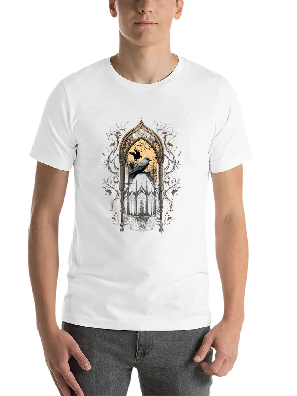 Gothic Occult Satan Gothic Black Scene Wicca Unisex Casual T-Shirt – Clean Design For Daily Comfort