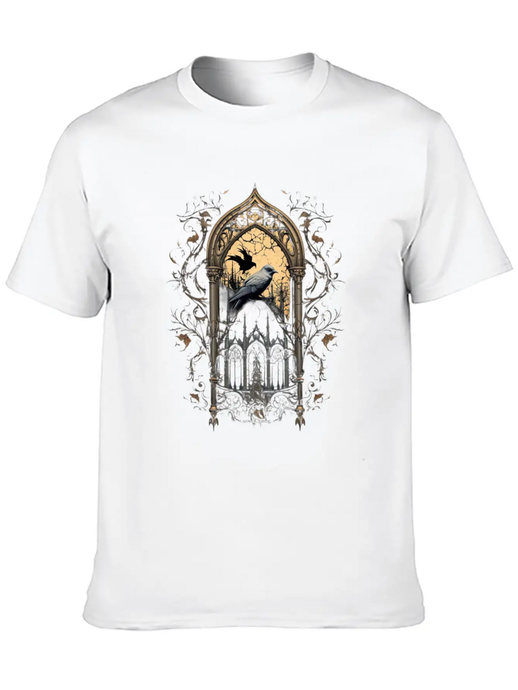 Gothic Occult Satan Gothic Black Scene Wicca Unisex Casual T-Shirt – Clean Design For Daily Comfort