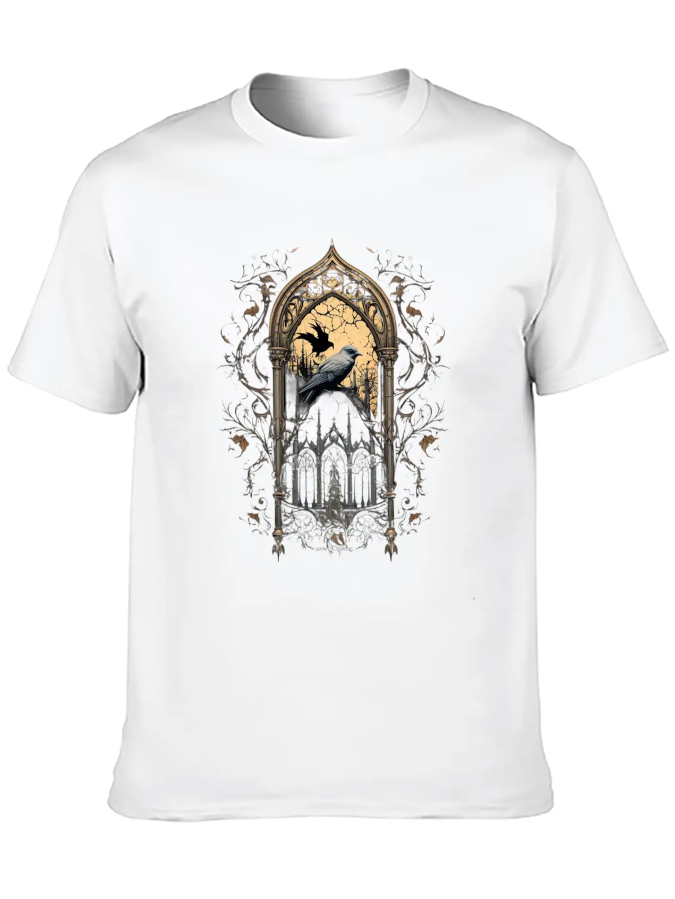 Gothic Occult Satan Gothic Black Scene Wicca Unisex Casual T-Shirt – Clean Design For Daily Comfort