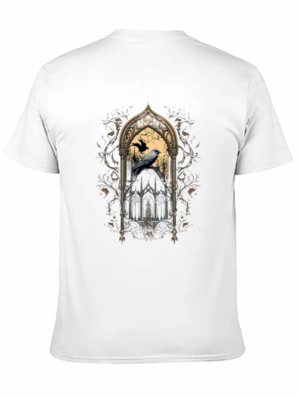 Gothic Occult Satan Gothic Black Scene Wicca Unisex Casual T-Shirt – Clean Design For Daily Comfort