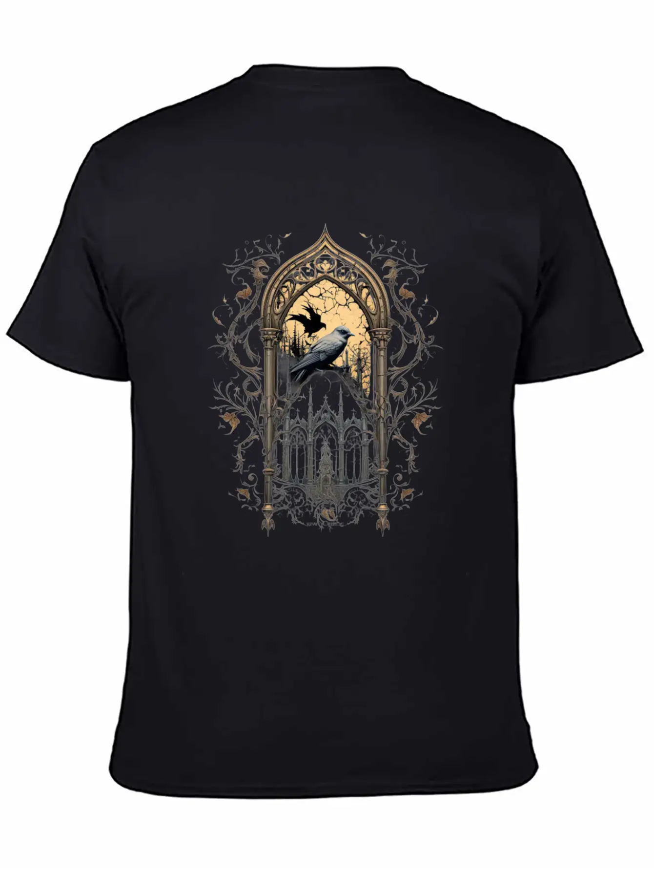 Gothic Occult Satan Gothic Black Scene Wicca Unisex Casual T-Shirt – Clean Design For Daily Comfort