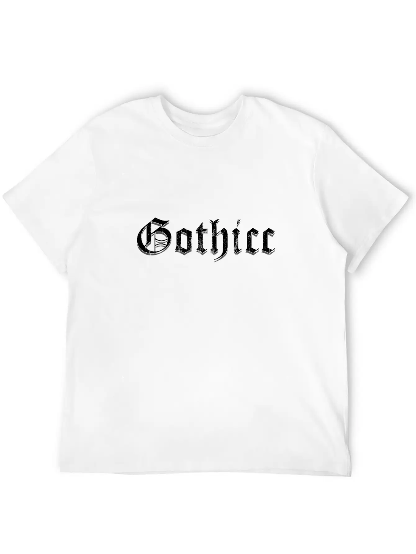 Gothicc Thicc Goth Aesthetic For Thick Women Timeless Short Sleeve Tee – Comfy And Minimalist Design