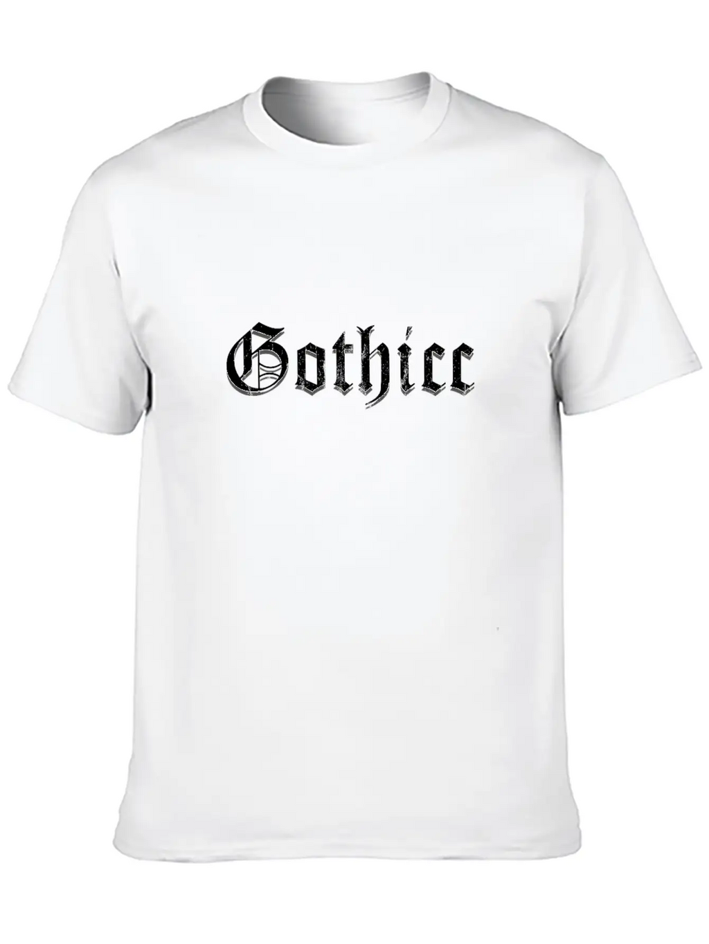 Gothicc Thicc Goth Aesthetic For Thick Women Timeless Short Sleeve Tee – Comfy And Minimalist Design