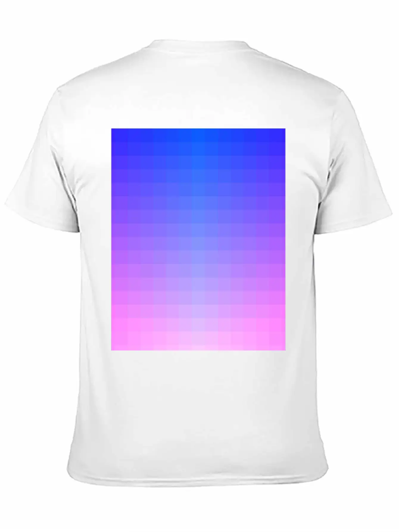 Gradient Color Pixel Pattern #2 Essential Cotton Tee For Daily Outfits – Unisex Style