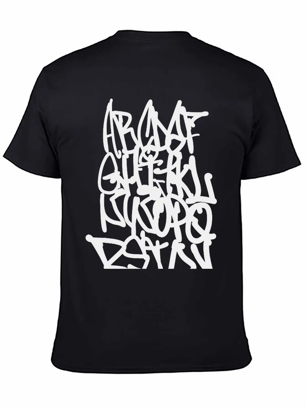 Graffiti Alphabet Classic Cotton Tee – Unisex Comfort For Any Season