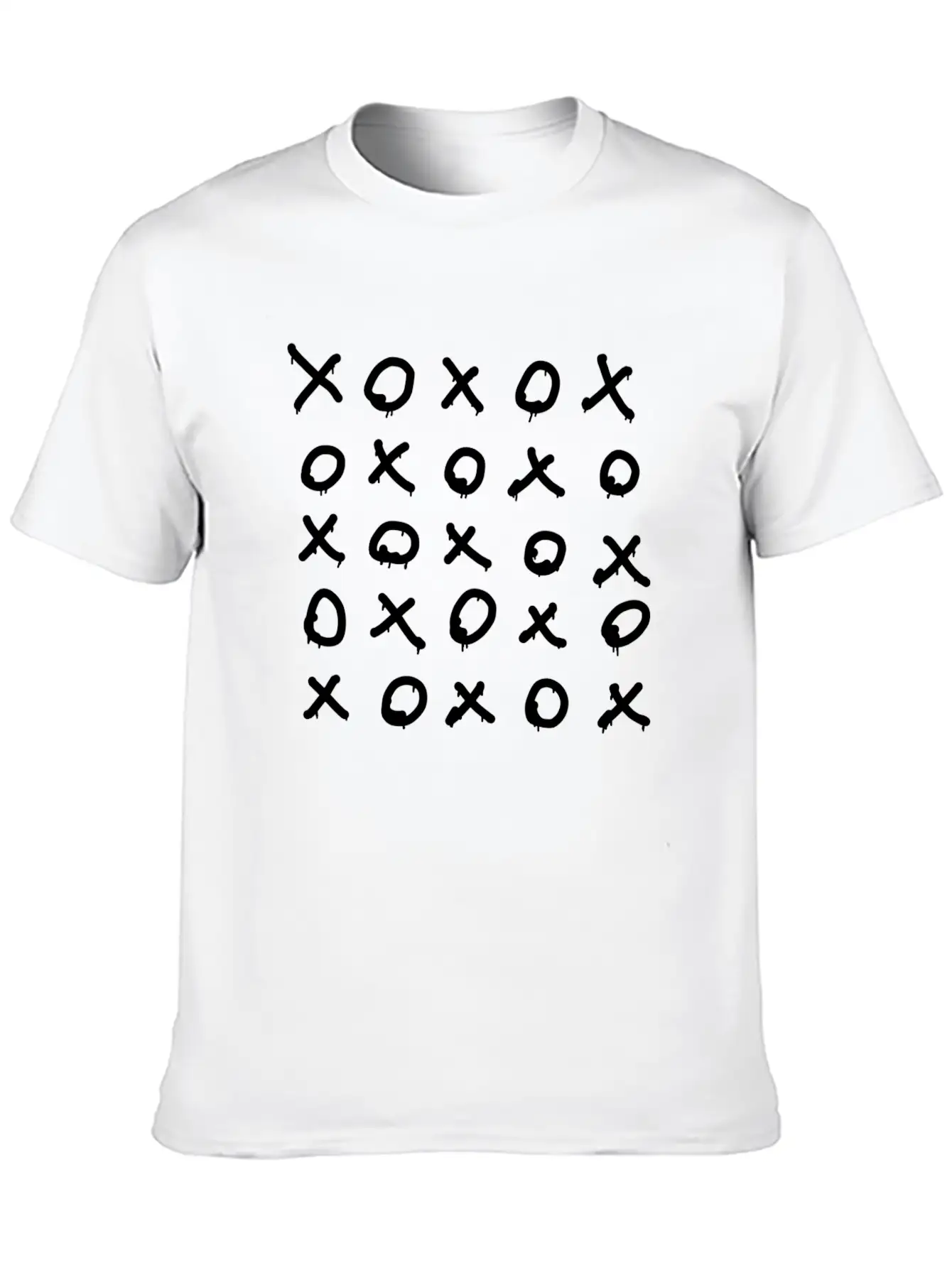 Graffiti And O's Essential Cotton Tee For Daily Outfits – Unisex Style