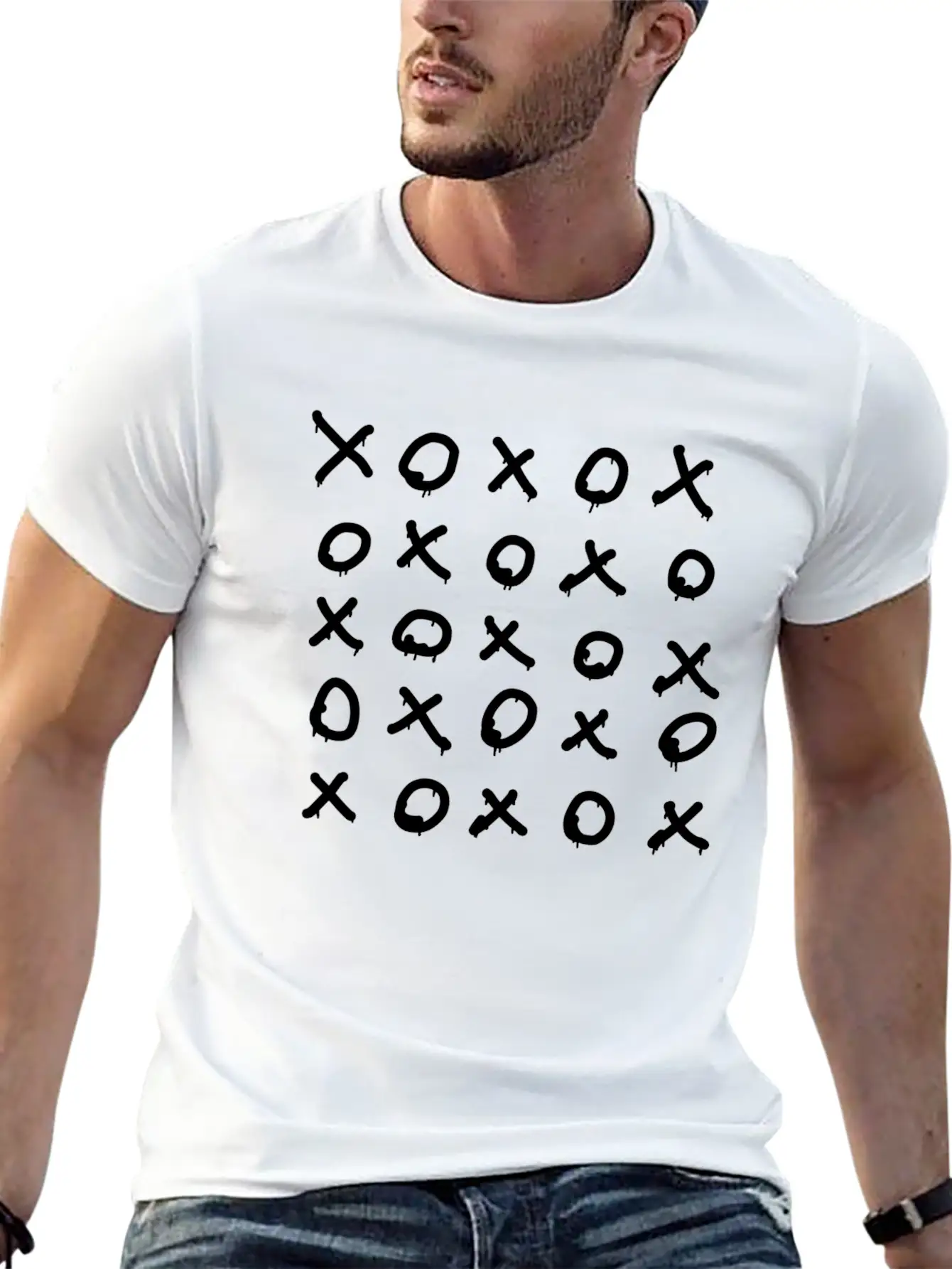 Graffiti And O's Essential Cotton Tee For Daily Outfits – Unisex Style