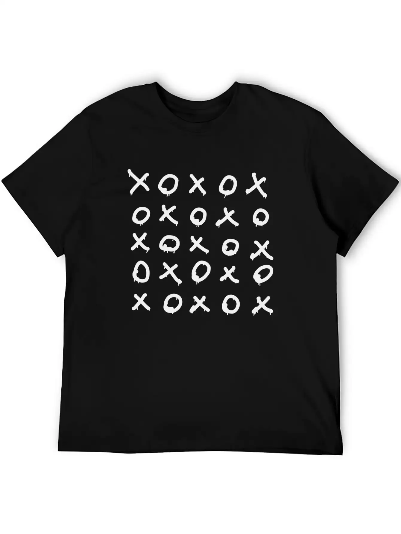 Graffiti And O's Essential Cotton Tee For Daily Outfits – Unisex Style