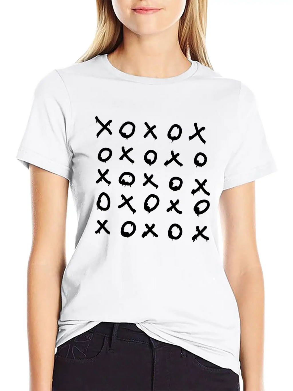Graffiti And O's Essential Cotton Tee For Daily Outfits – Unisex Style