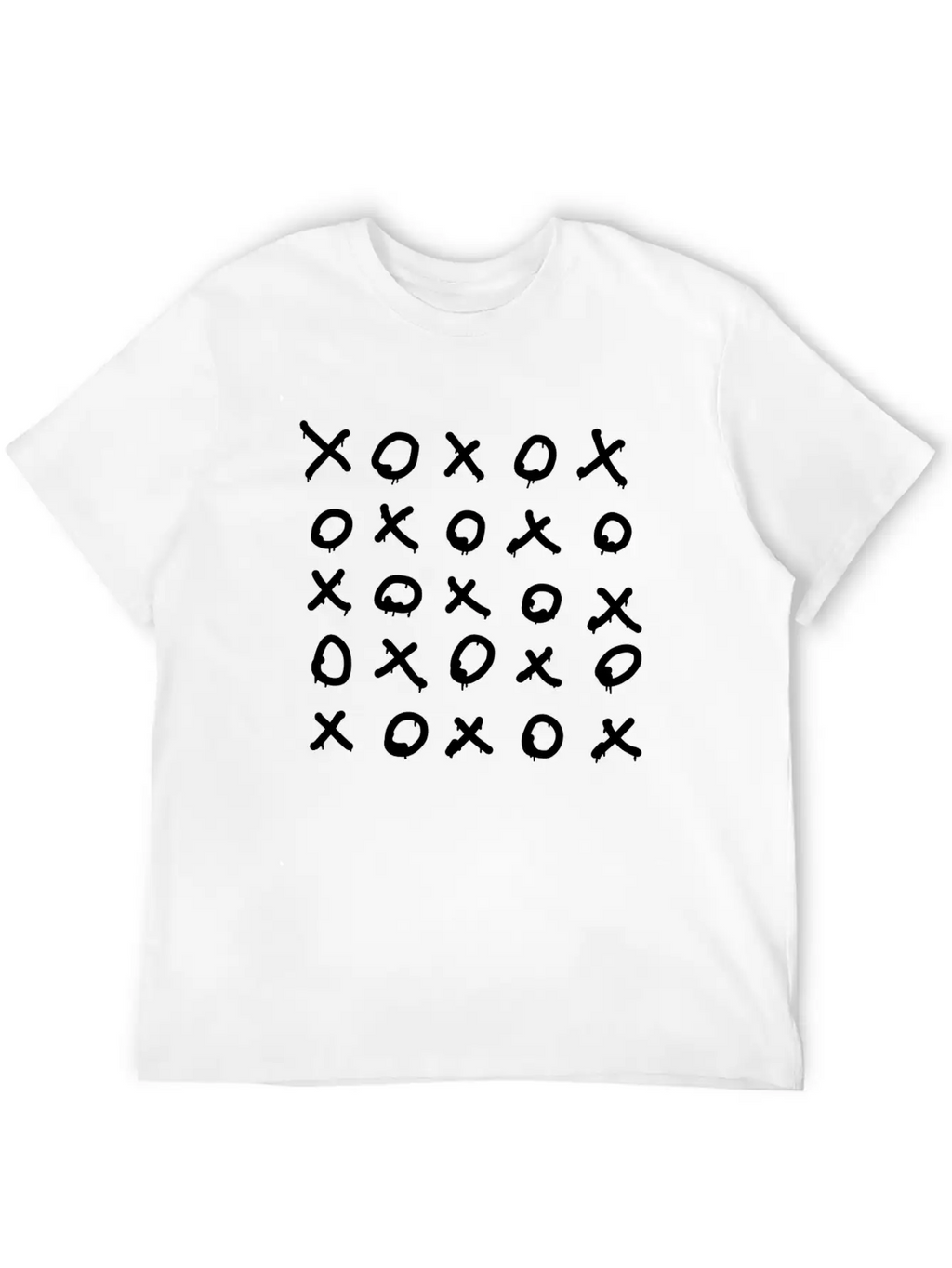 Graffiti And O's Essential Cotton Tee For Daily Outfits – Unisex Style
