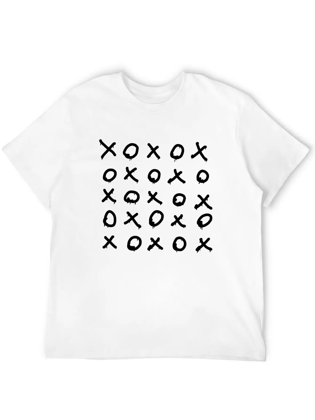 Graffiti And O's Essential Cotton Tee For Daily Outfits – Unisex Style