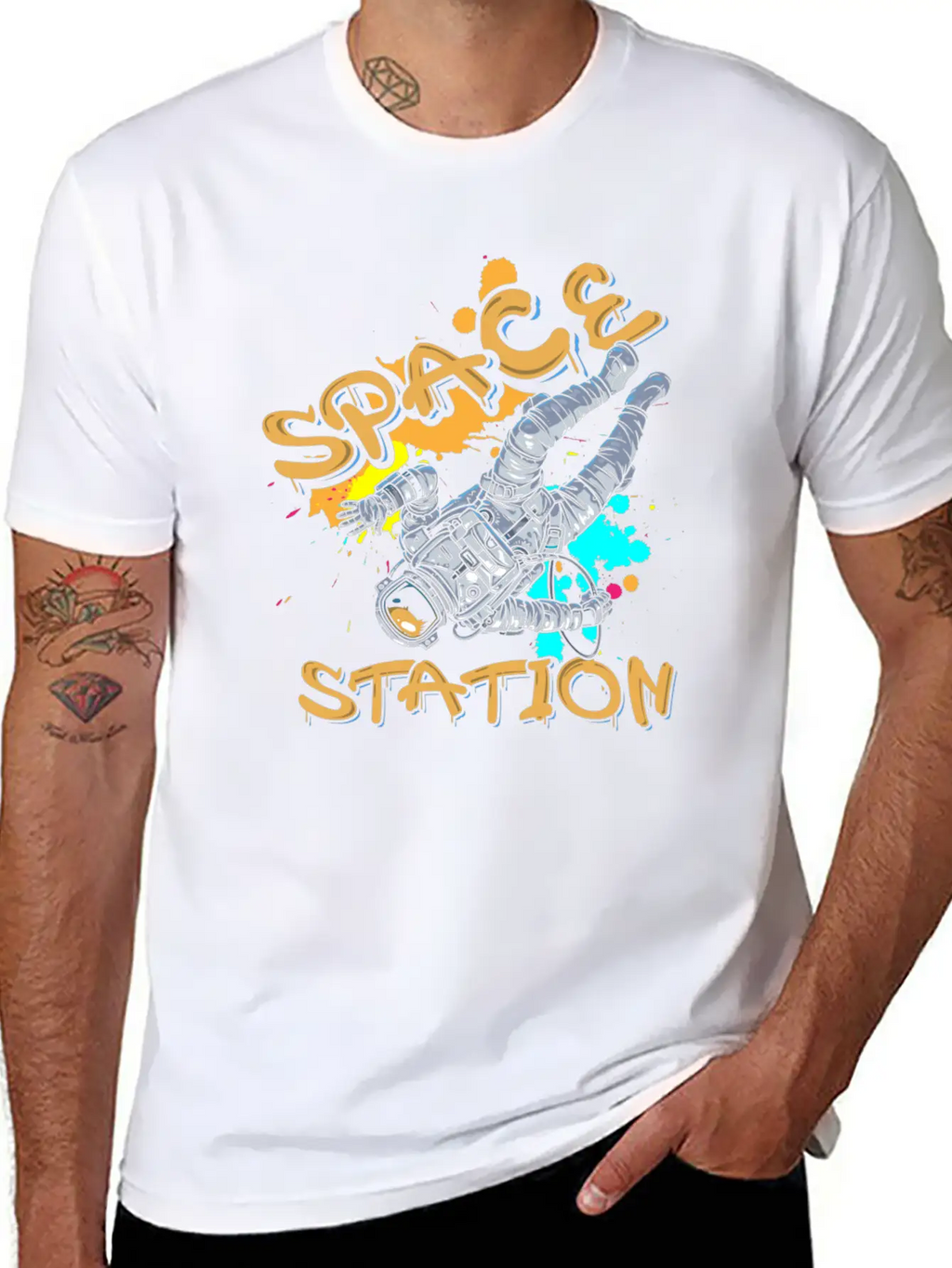 Graffiti Art Hip Hop Old School Basic Graphic T-Shirt – Daily Comfort In Soft Cotton