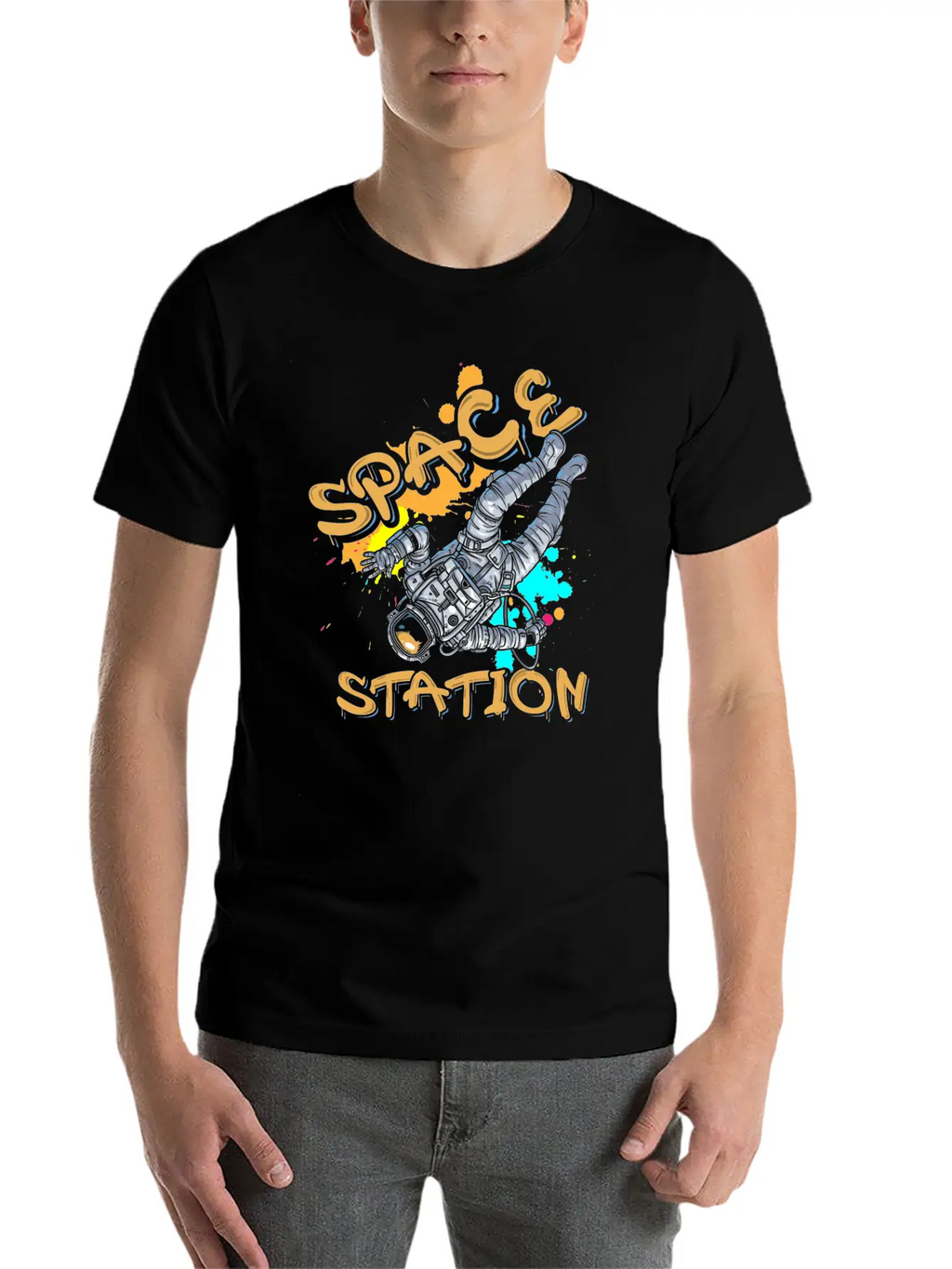 Graffiti Art Hip Hop Old School Basic Graphic T-Shirt – Daily Comfort In Soft Cotton