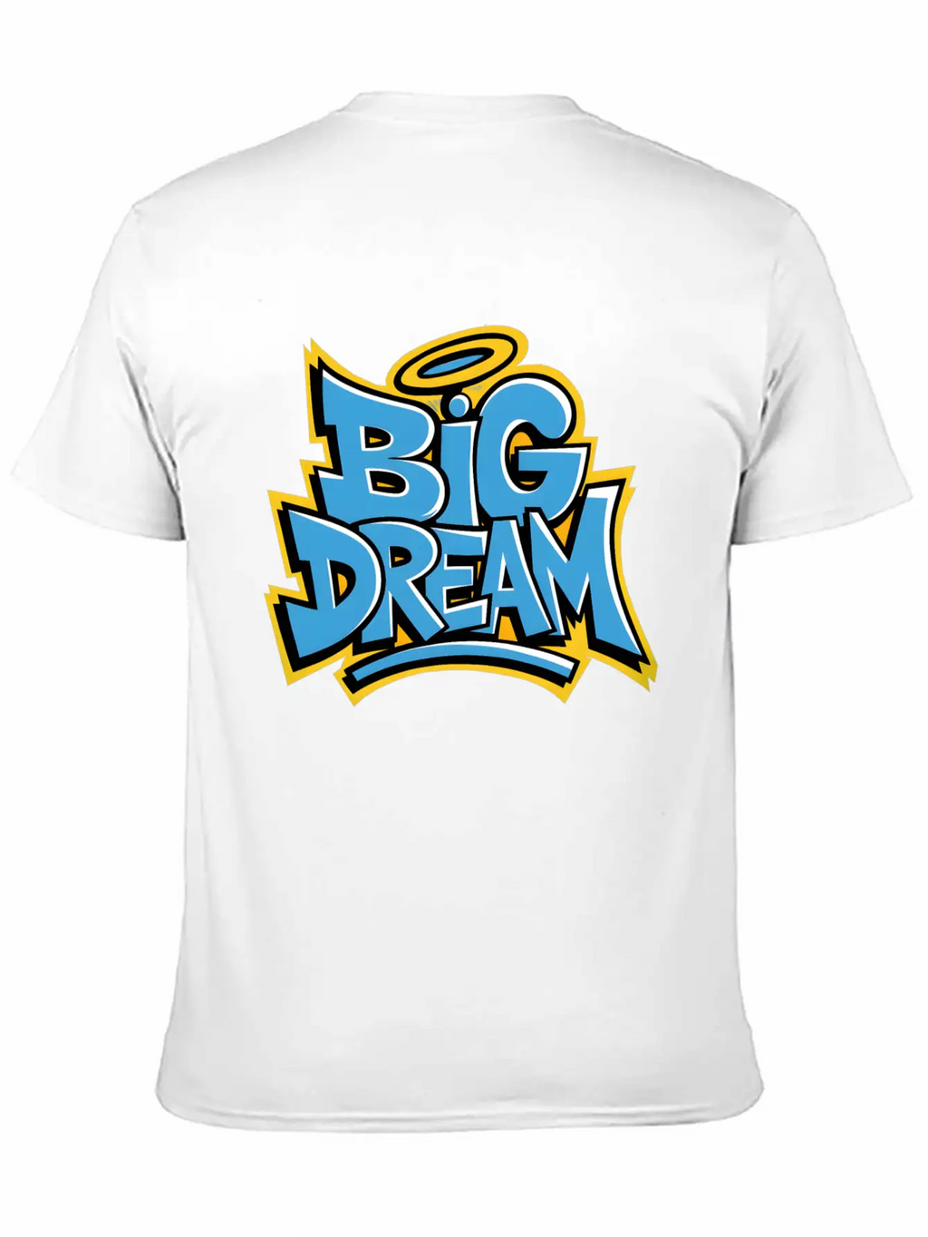 Graffiti Big Dream Classic Cotton Tee – Unisex Comfort For Any Season