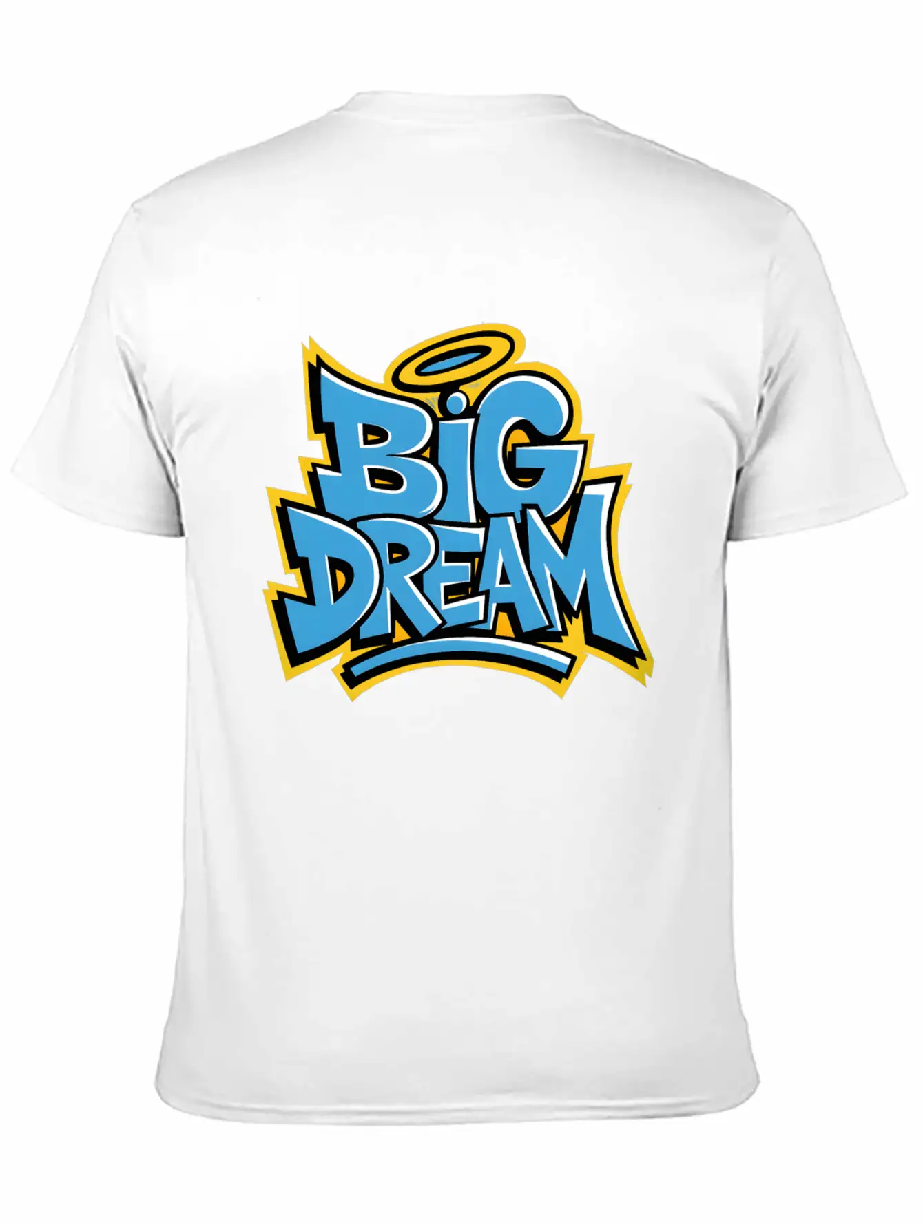 Graffiti Big Dream Classic Cotton Tee – Unisex Comfort For Any Season
