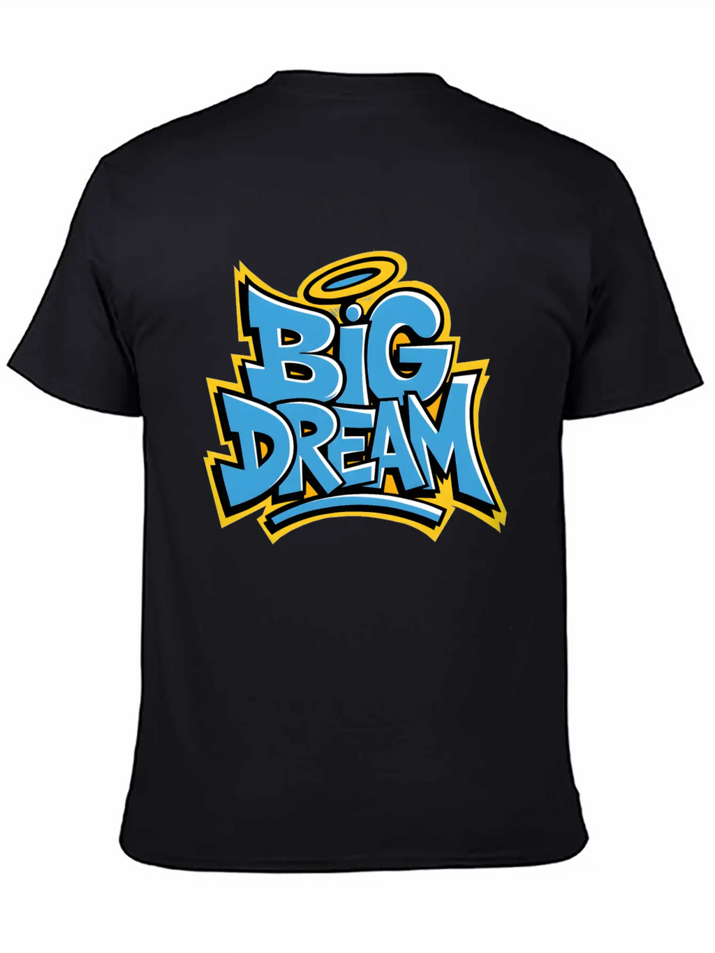 Graffiti Big Dream Classic Cotton Tee – Unisex Comfort For Any Season