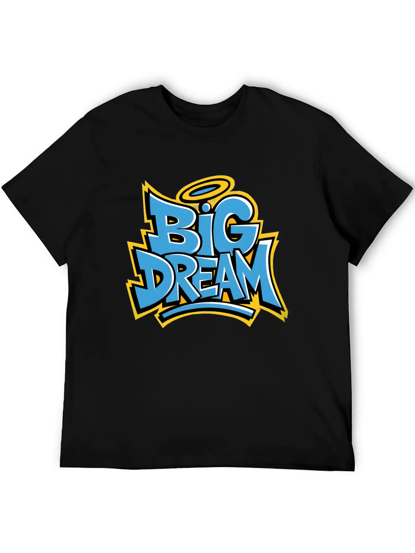 Graffiti Big Dream Classic Cotton Tee – Unisex Comfort For Any Season
