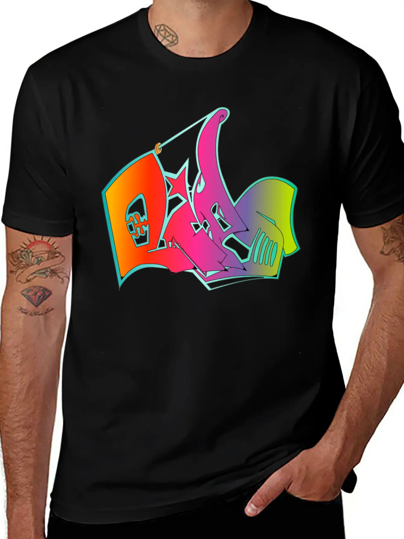 Graffiti Bomb Rips Oldschool Hip Hop Spraying Breathable Graphic T-Shirt – Perfect For Casual Days