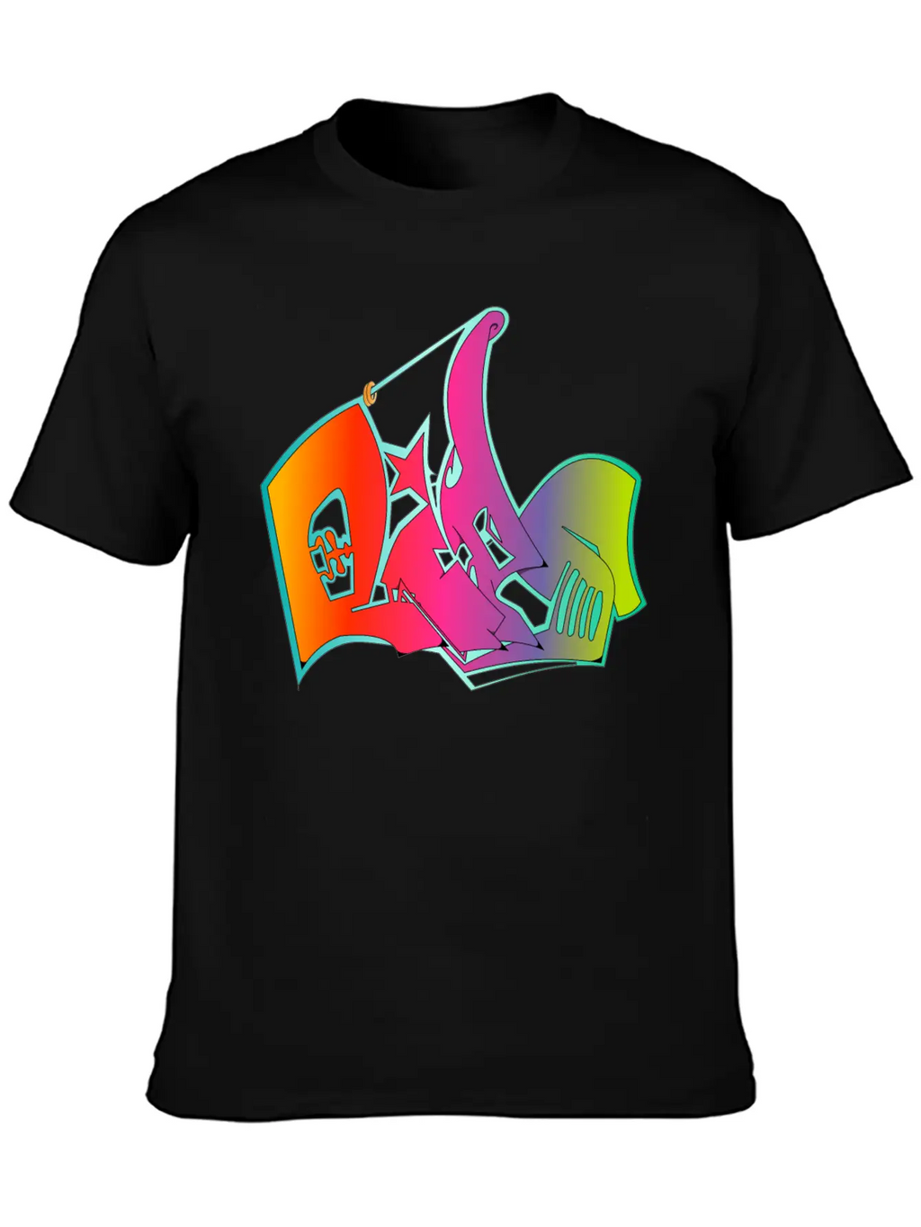 Graffiti Bomb Rips Oldschool Hip Hop Spraying Breathable Graphic T-Shirt – Perfect For Casual Days