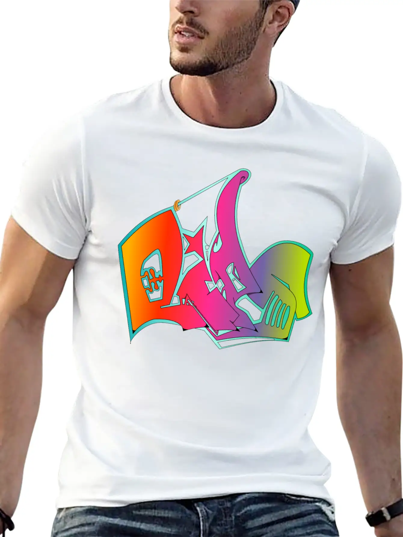 Graffiti Bomb Rips Oldschool Hip Hop Spraying Breathable Graphic T-Shirt – Perfect For Casual Days