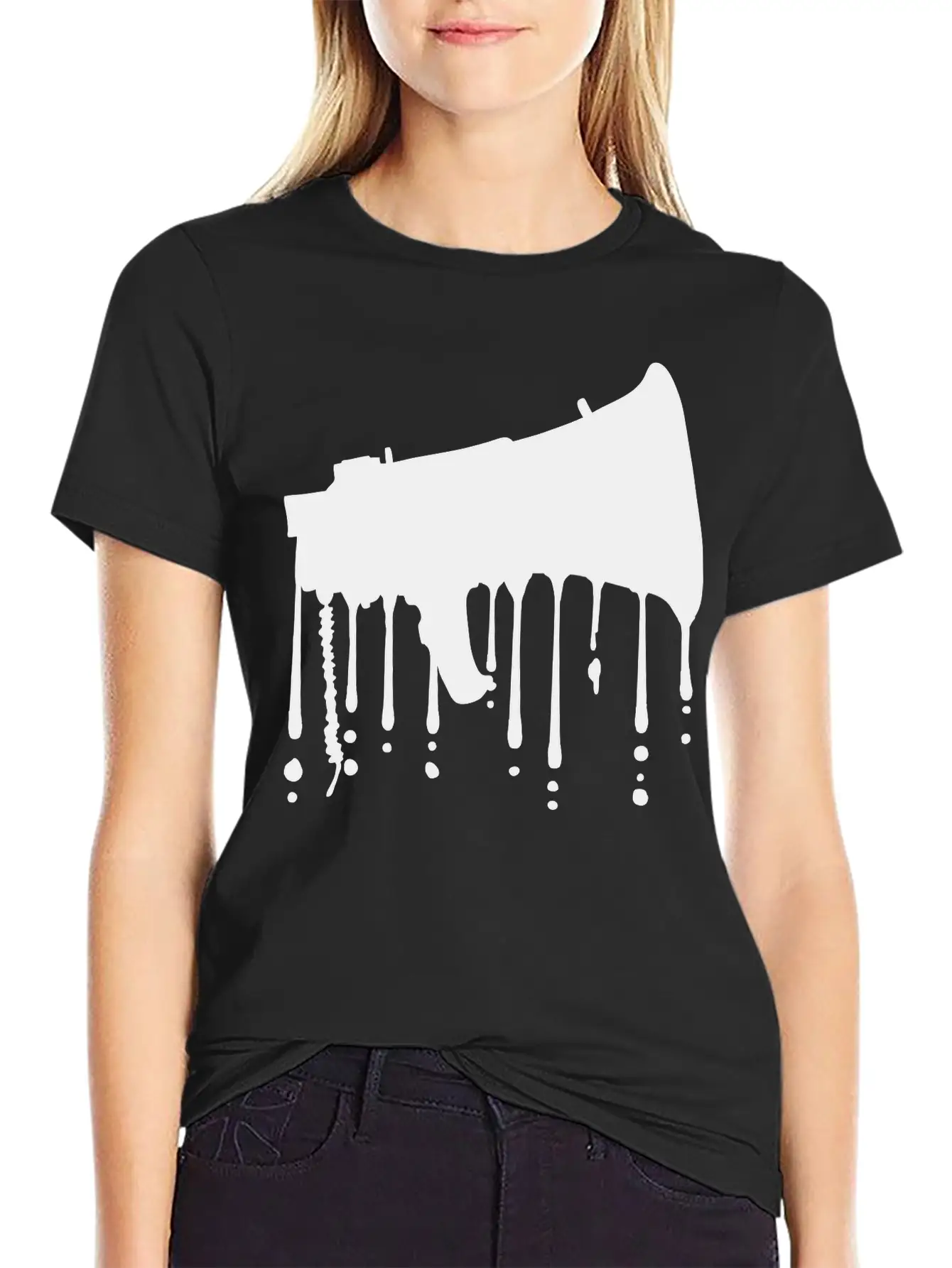 Graffiti Megaphone Propaganda Loudspeaker Breathable Soft Cotton T-Shirt – Timeless Casual Look