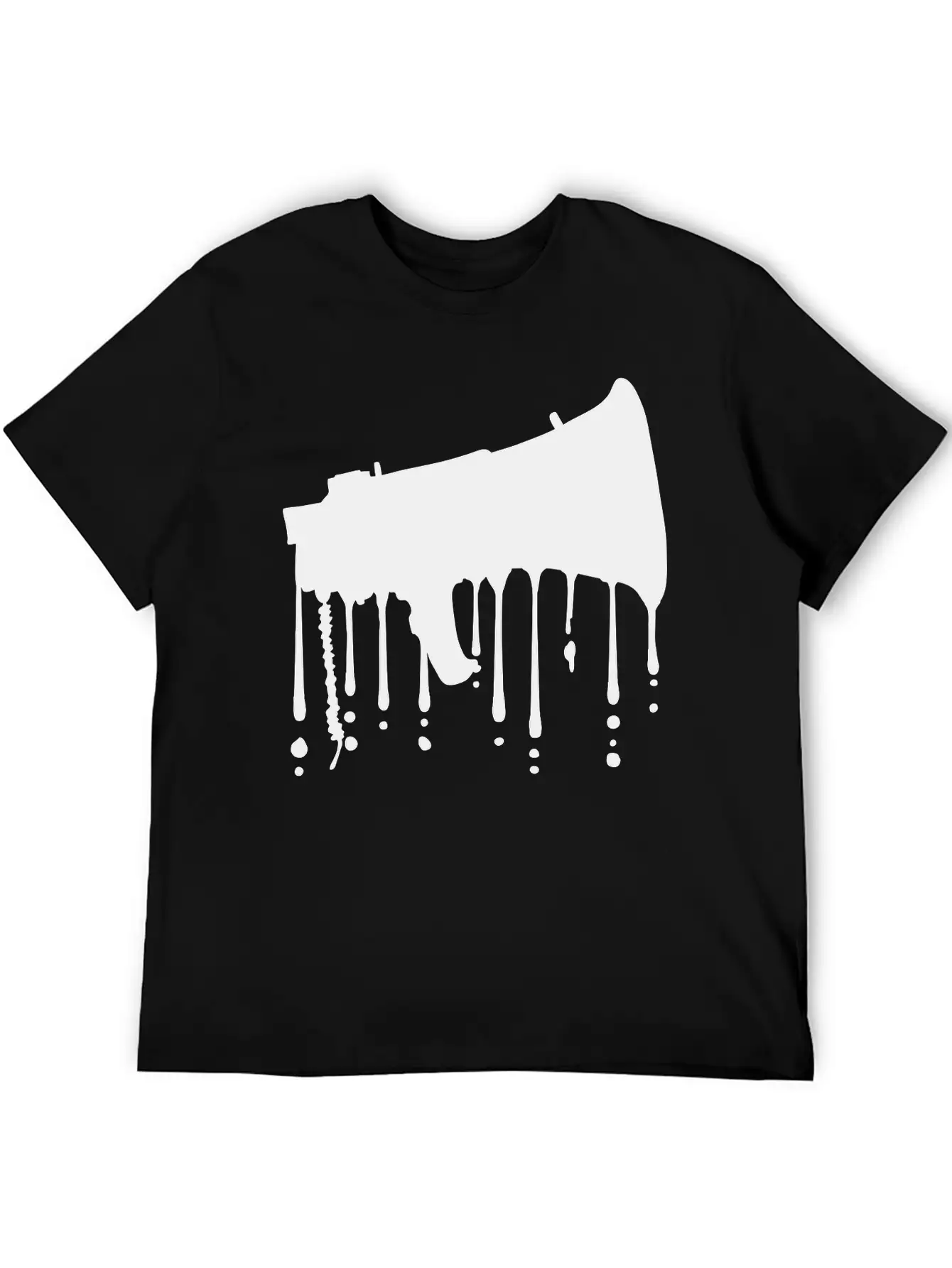 Graffiti Megaphone Propaganda Loudspeaker Breathable Soft Cotton T-Shirt – Timeless Casual Look