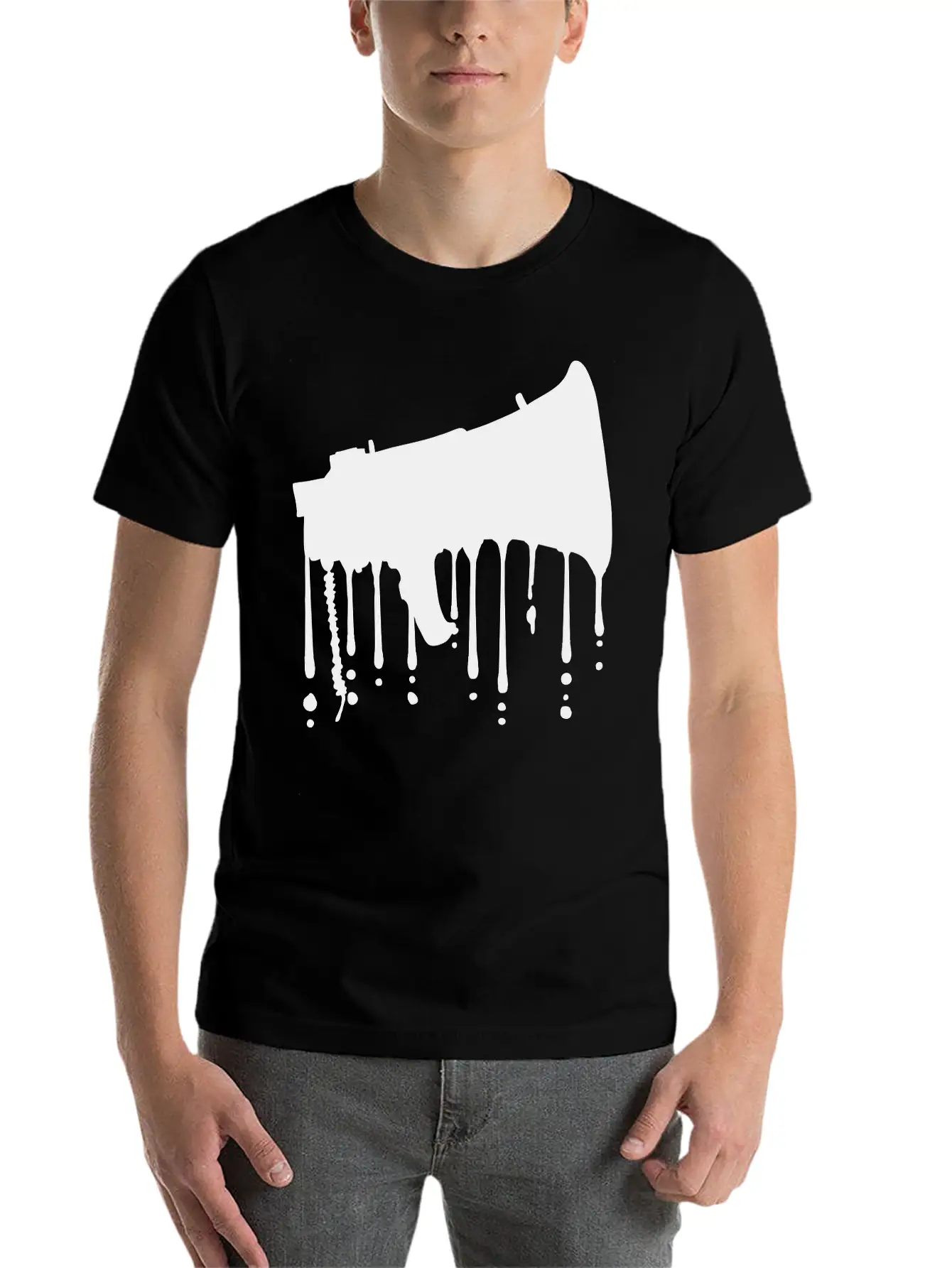 Graffiti Megaphone Propaganda Loudspeaker Breathable Soft Cotton T-Shirt – Timeless Casual Look