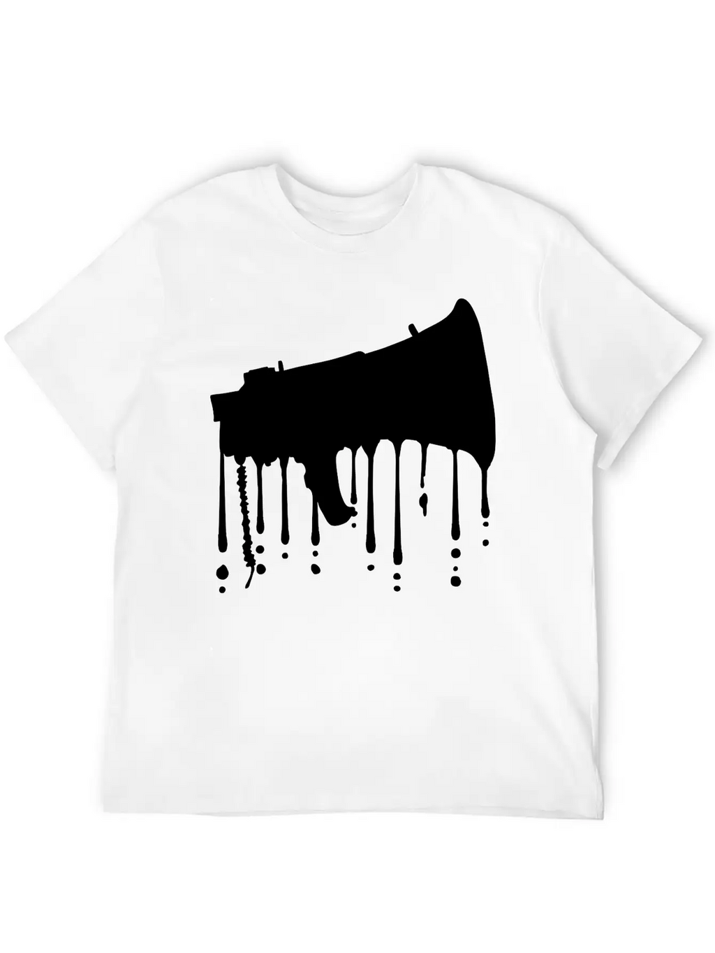 Graffiti Megaphone Propaganda Loudspeaker Breathable Soft Cotton T-Shirt – Timeless Casual Look