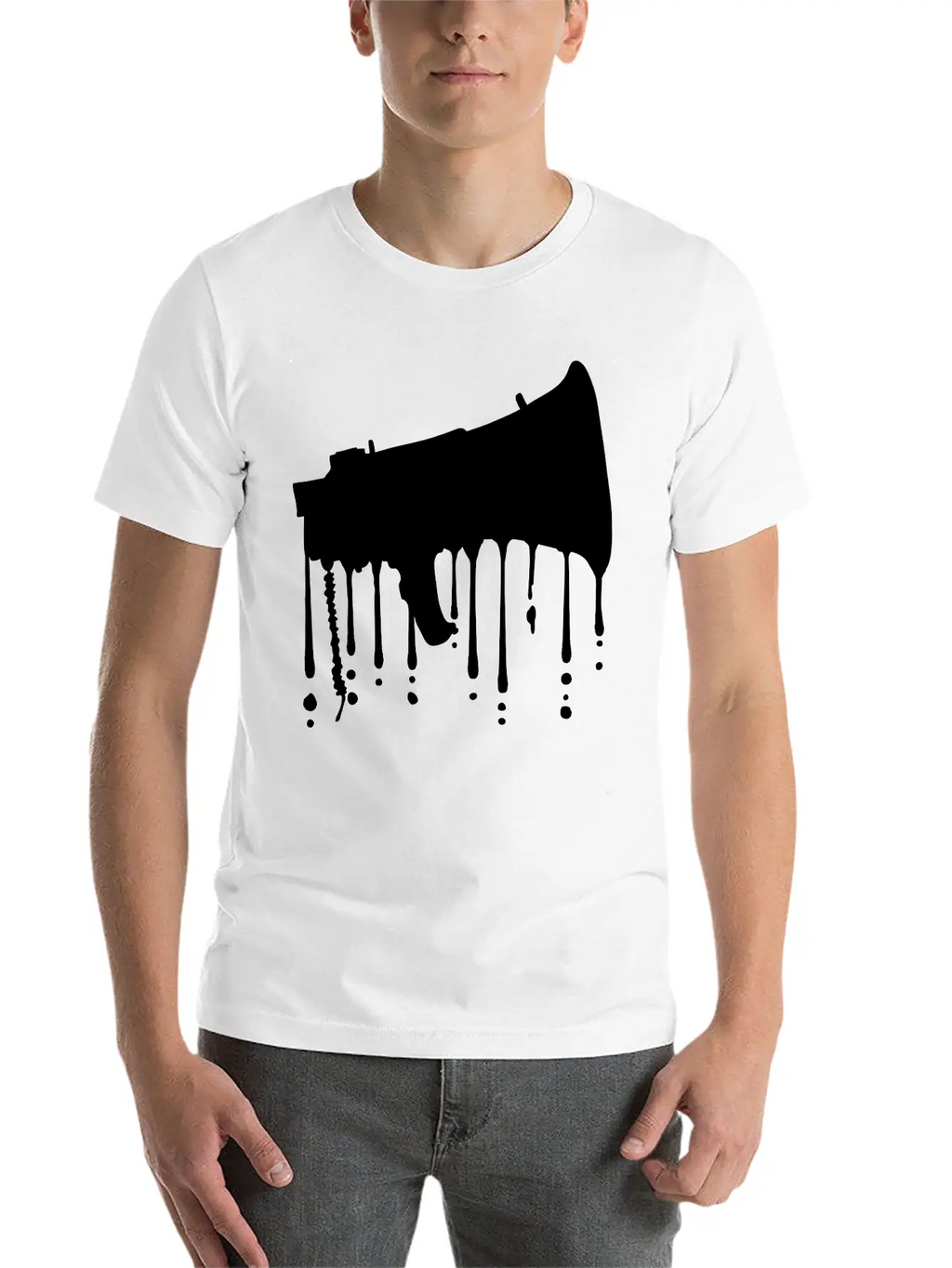 Graffiti Megaphone Propaganda Loudspeaker Breathable Soft Cotton T-Shirt – Timeless Casual Look