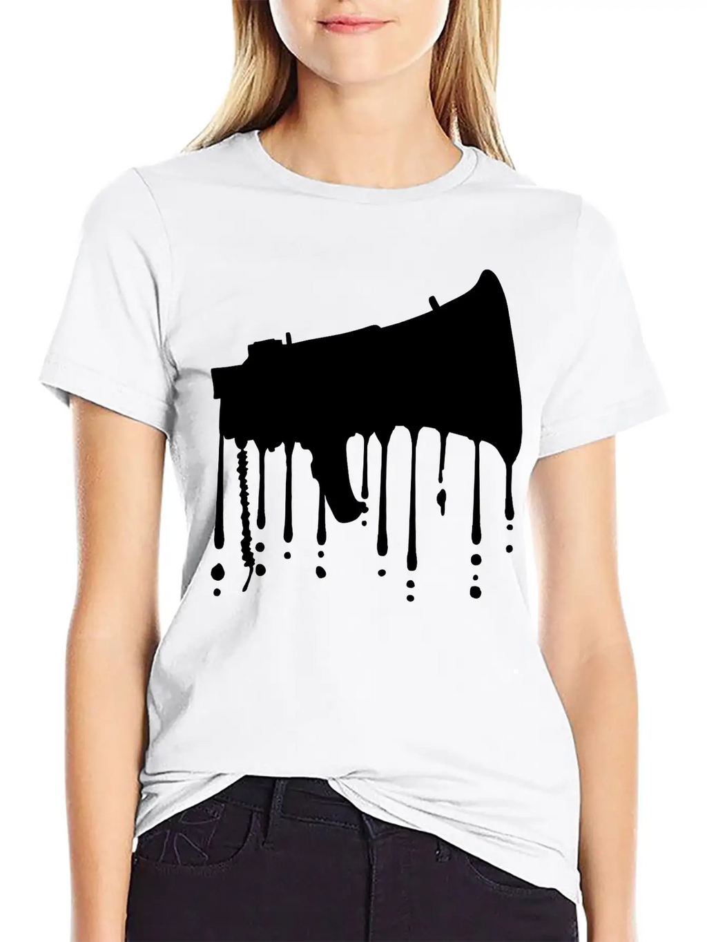 Graffiti Megaphone Propaganda Loudspeaker Breathable Soft Cotton T-Shirt – Timeless Casual Look