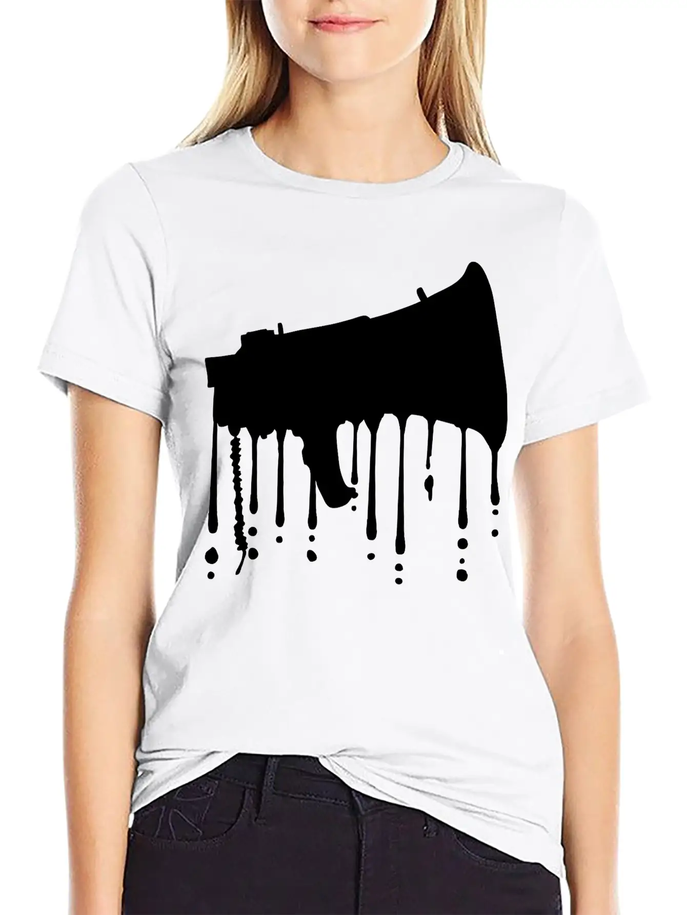 Graffiti Megaphone Propaganda Loudspeaker Breathable Soft Cotton T-Shirt – Timeless Casual Look
