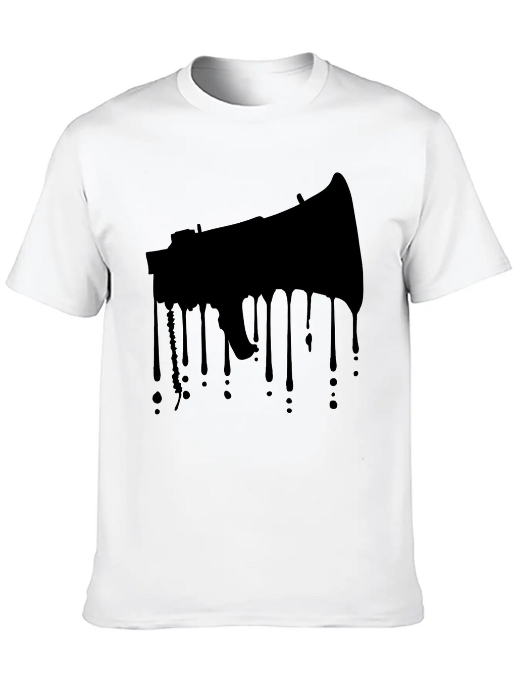 Graffiti Megaphone Propaganda Loudspeaker Breathable Soft Cotton T-Shirt – Timeless Casual Look